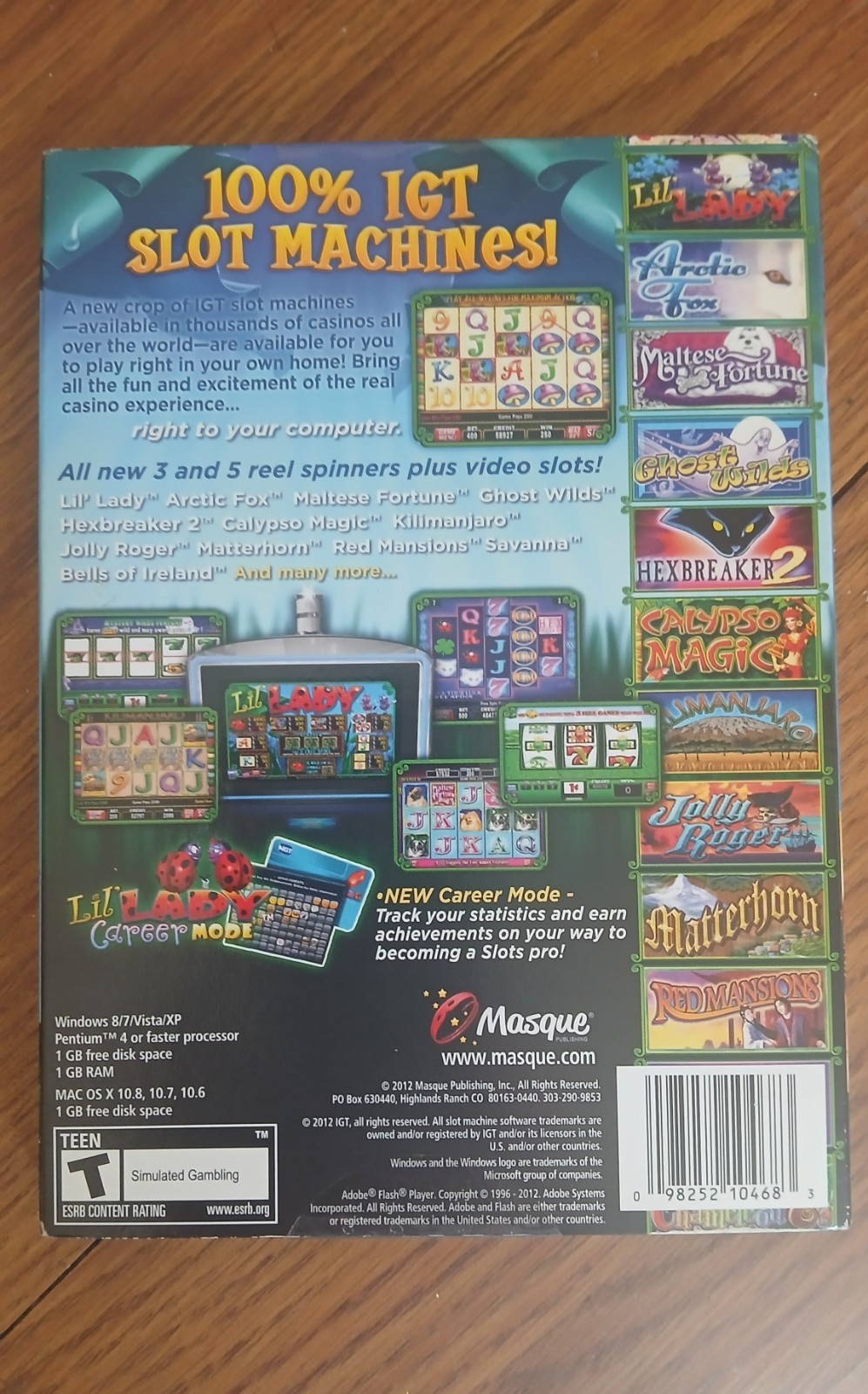 IGT Slots: Lil’ Lady (Windows/Mac, 2012)