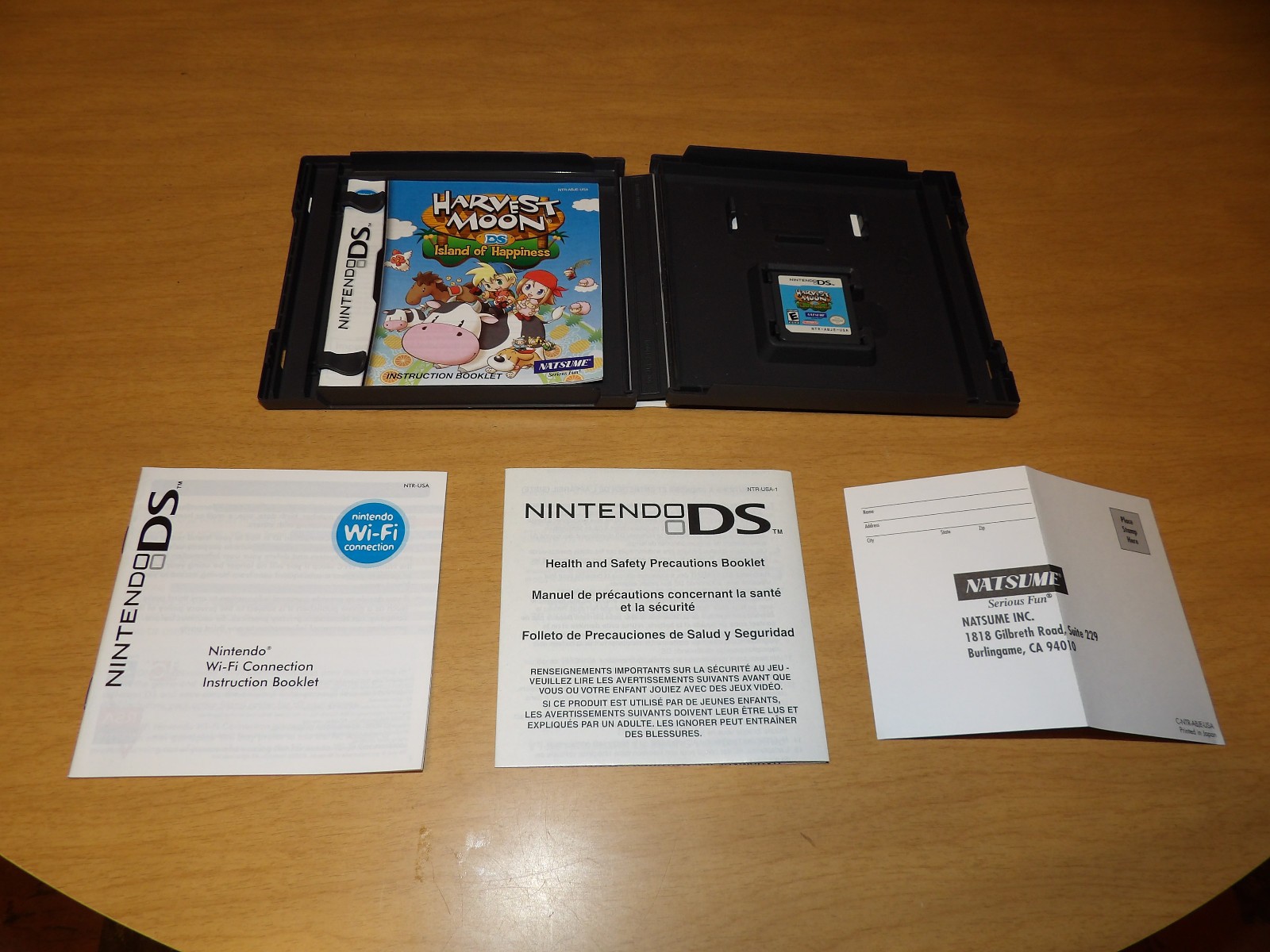 Harvest Moon DS: Island of Happiness (Nintendo DS, 2008) ~ CIB Complete in Box!!