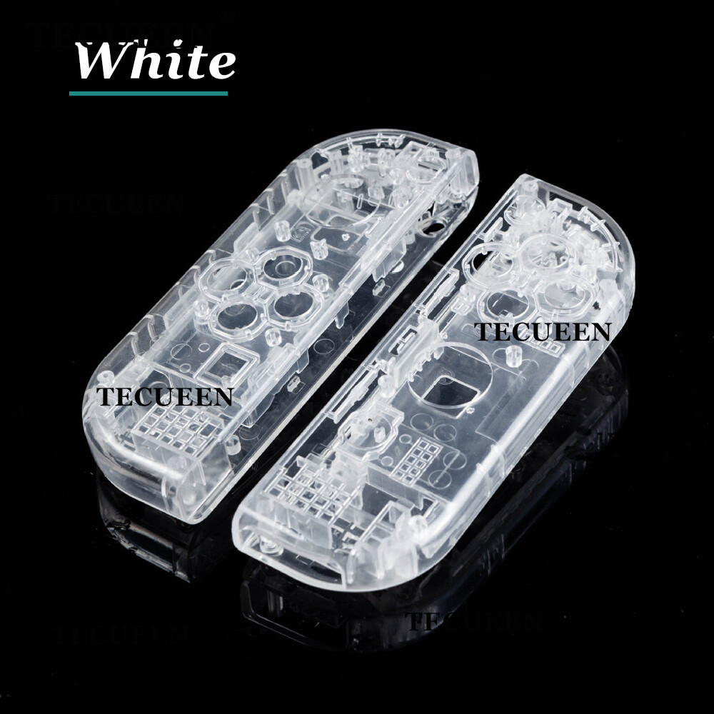 For Nintendo Switch Joy-Con Replacement Shell Case Housing DIY Translucent 1Pair