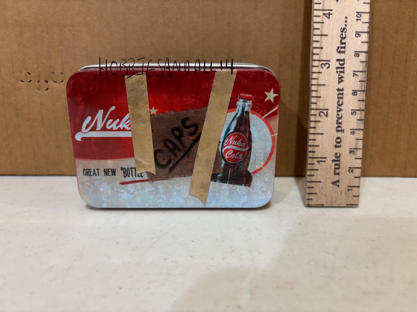 Fallout 3 4 76 !! Nuka Cola 20 Caps with Collectible Tin !! Bethesda New