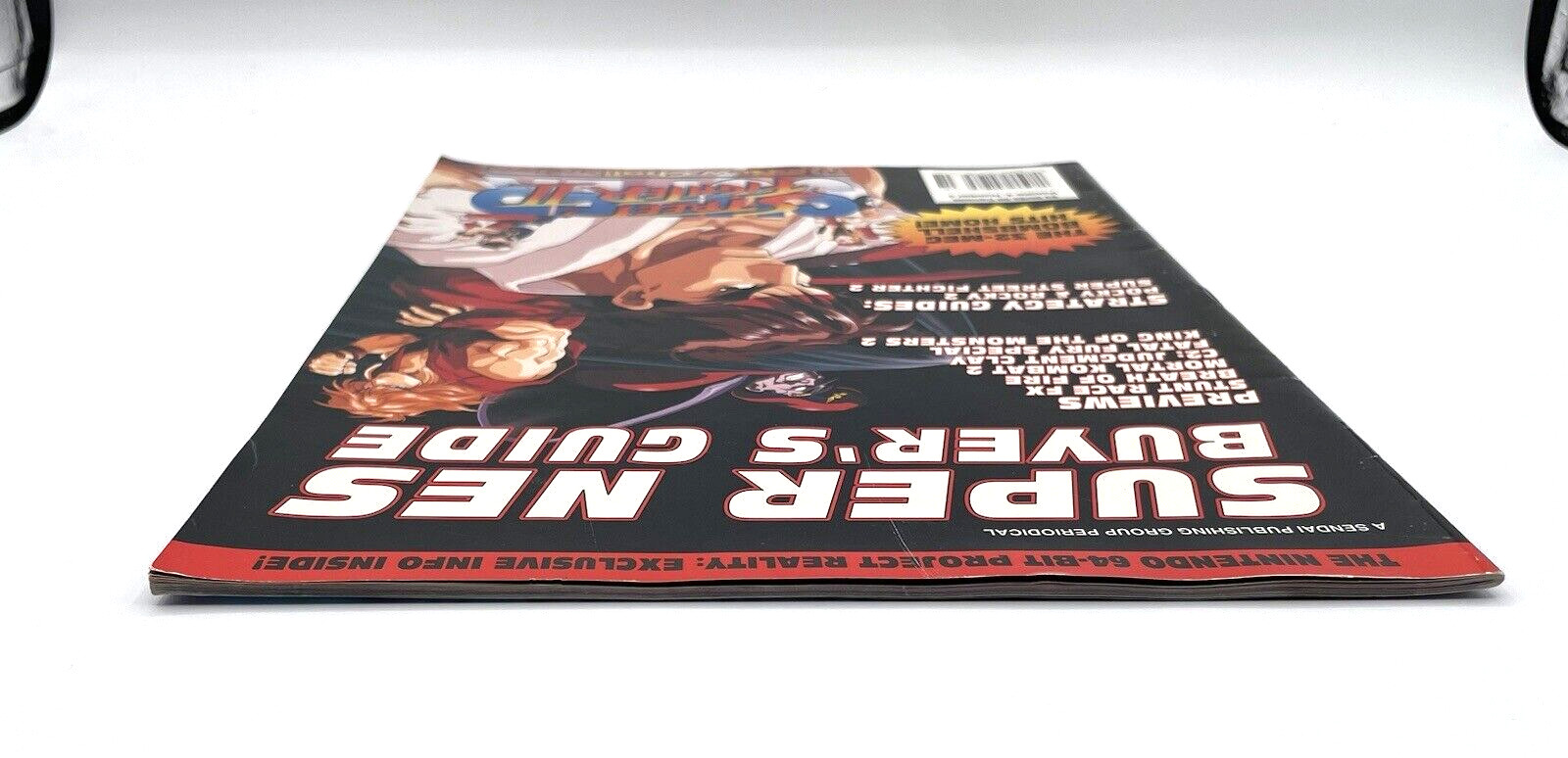 Super NES Video Game Buyer’s Guide Magazine Street Fighter II Volume 4 VTG