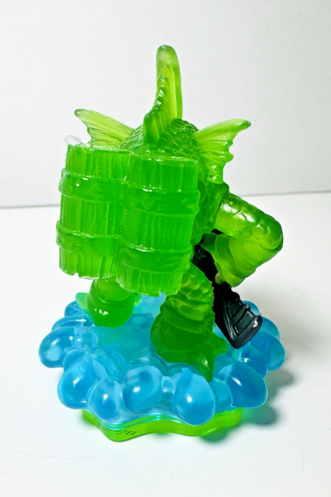 Skylanders Spyro’s Adventure Clear Green Gill Grunt Character Figure
