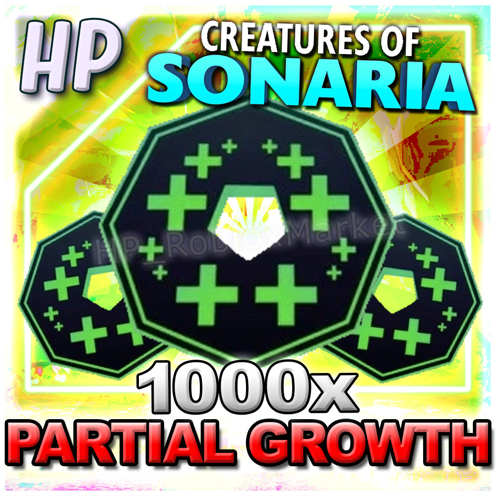 CREATURES OF SONARIA ➕[ 1000x PARTIAL GROWTH TOKEN ]⚡FASTEST DELIVERY・COS⚡
