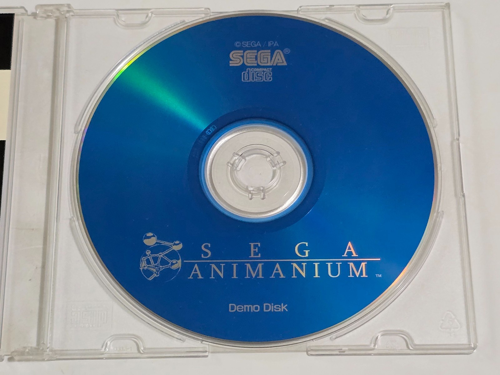 SEGA ANIMANIUM DEMO DISC E3 VIDEO GAME PROMO CD PC ANIMATION VTG ROM GENESIS