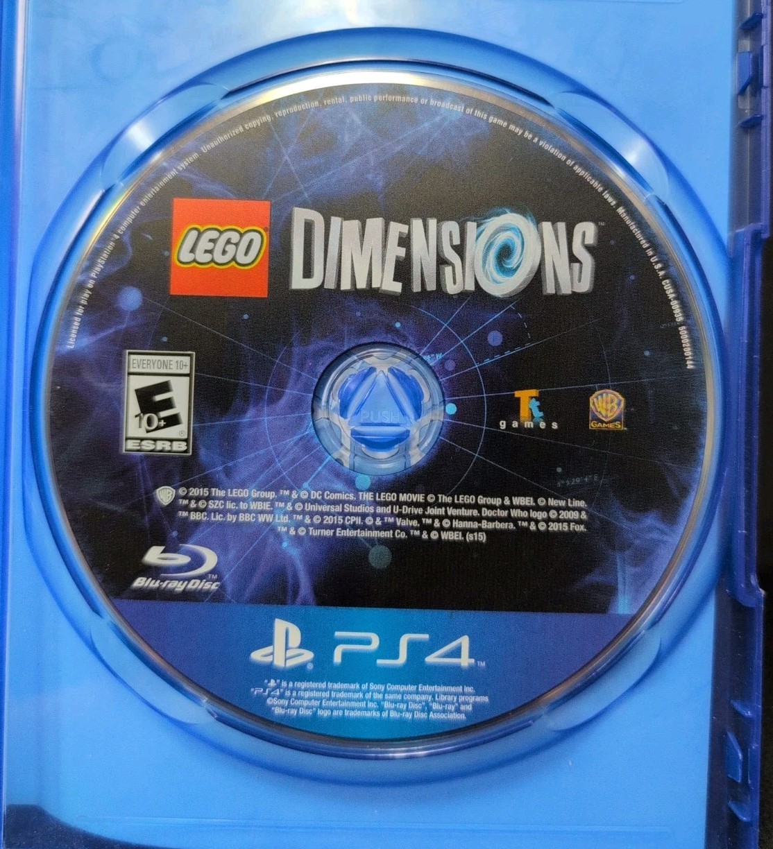 LEGO Dimensions – Sony Playstation 4 PS4 Game Only, + Manual
