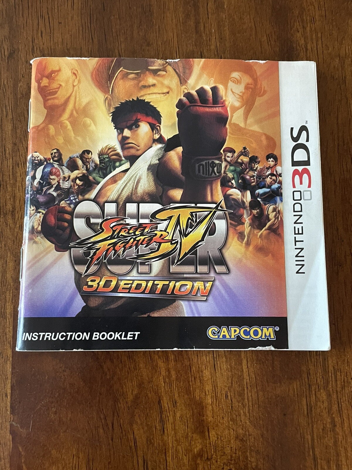 Super Street Fighter IV 4 — 3D Edition Nintendo 3DS COMPLETE CIB AUTHENTIC