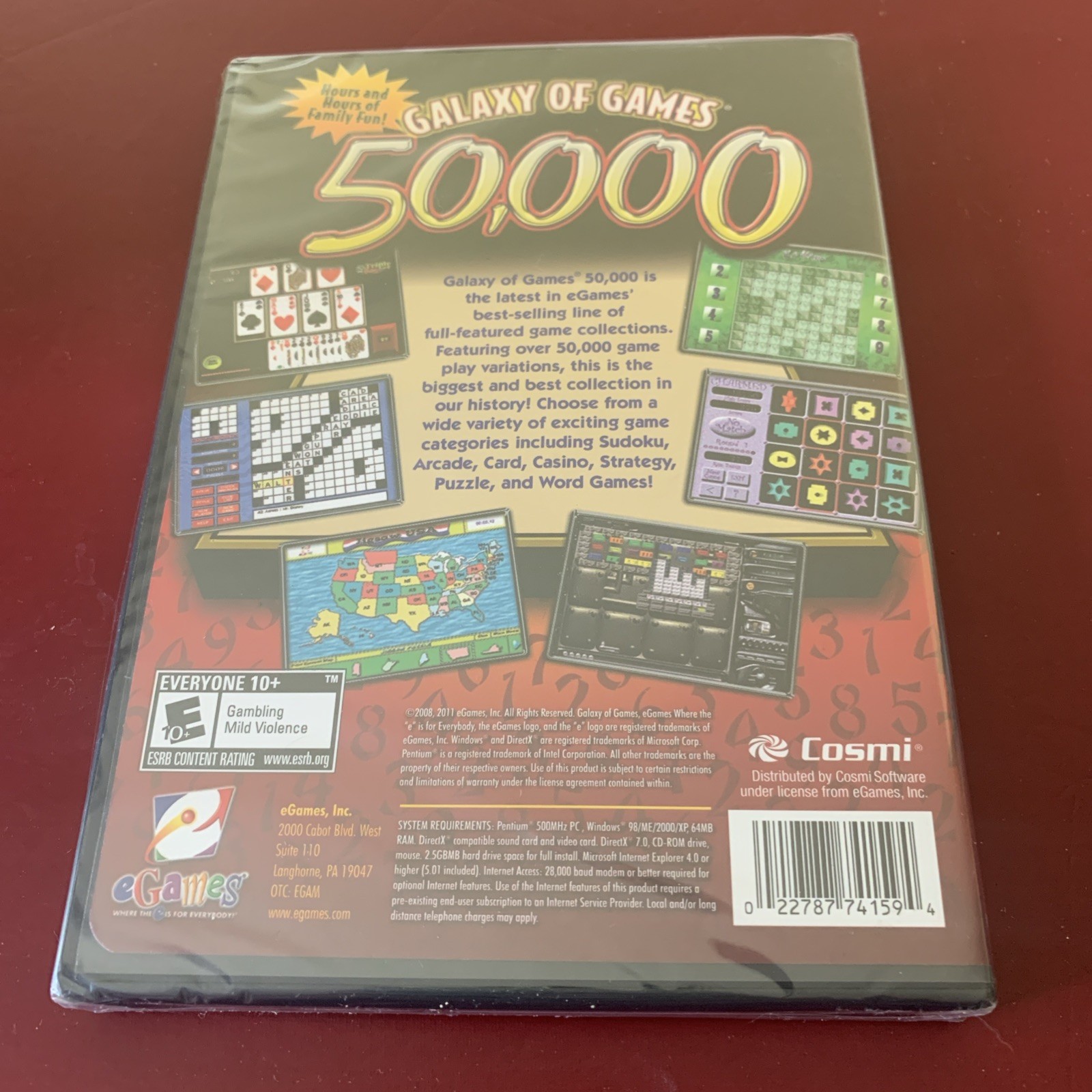 Galaxy of Games Over 50,000 (PC) 2011 – Brand New