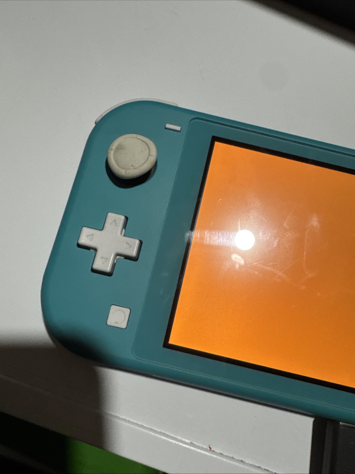 Nintendo Switch Lite Turquoise Parts As Is Blue Screen Anima Crossing Orange Scr
