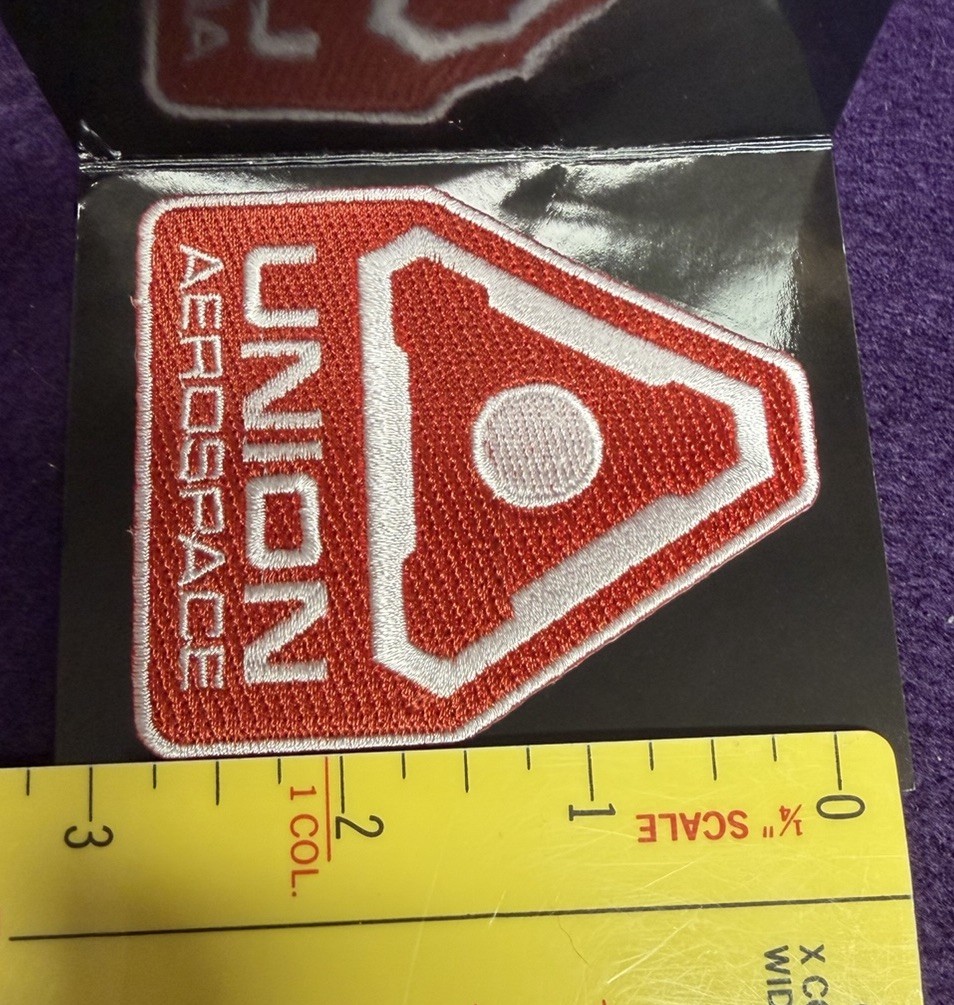 Lot of 3 LC DOOM UAC Union Aerospace Patch & x2 Blood Ice Pack Sets Cacodemon