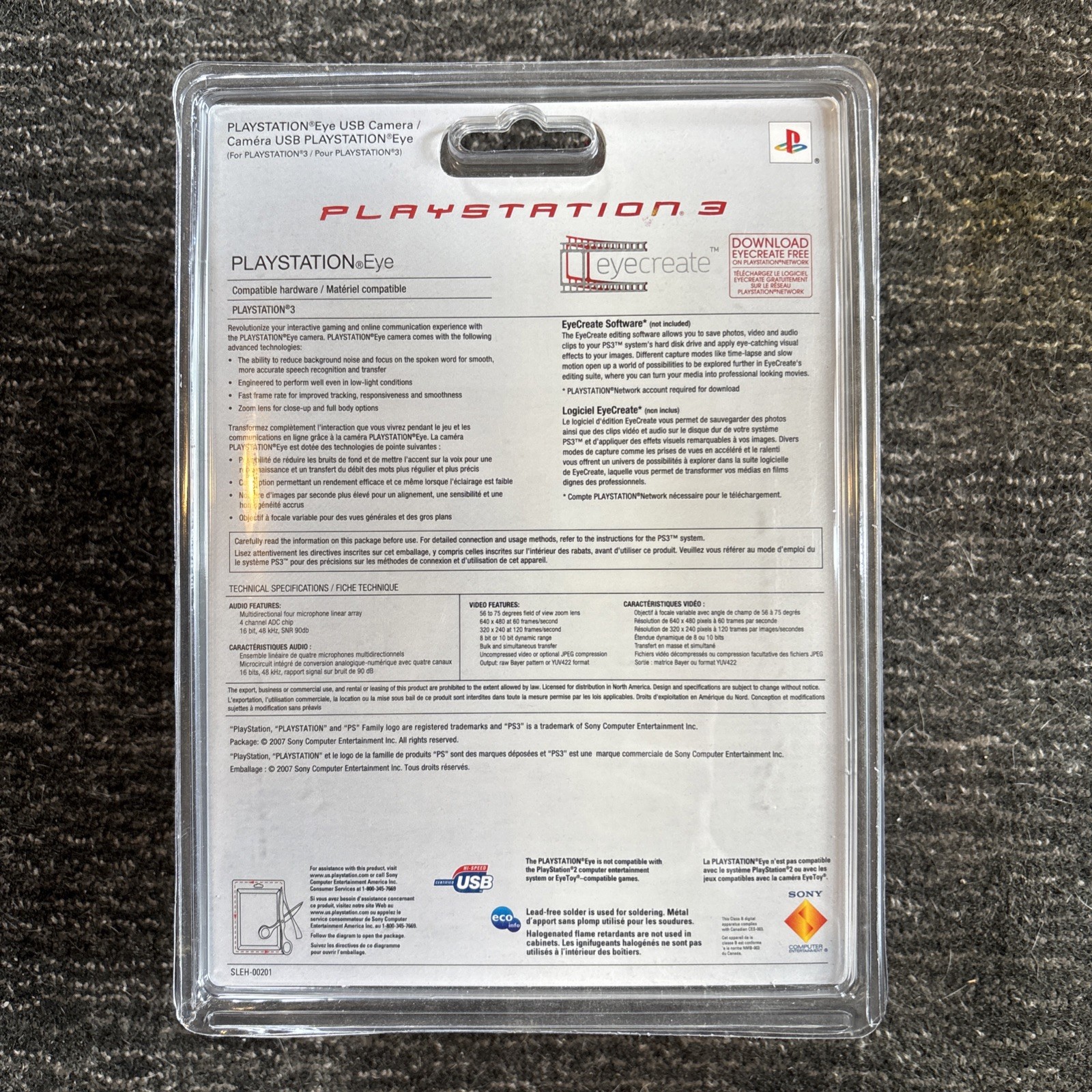 PlayStation 3 PS3 Eye Official Motion Camera for PS Move SEALED NEW
