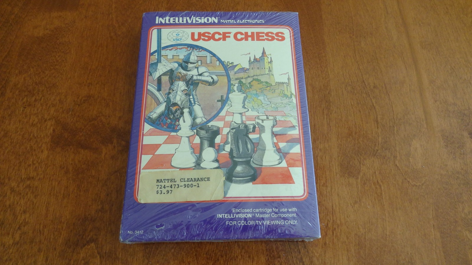 INTELLIVISION USCF CHESS BOXED NEW & SEALED