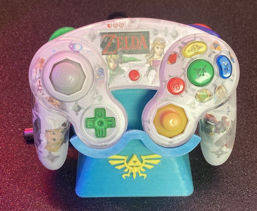 Nintendo GameCube Controller – Legend of Zelda Themed