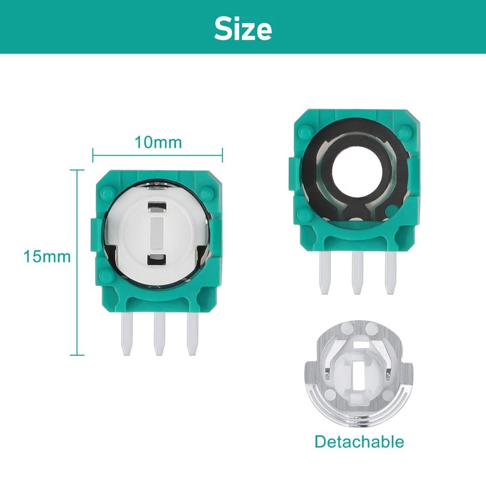 20Pcs Analog Joystick Potentiometer for Xbox One PS3 PS4 Switch Pro Controller