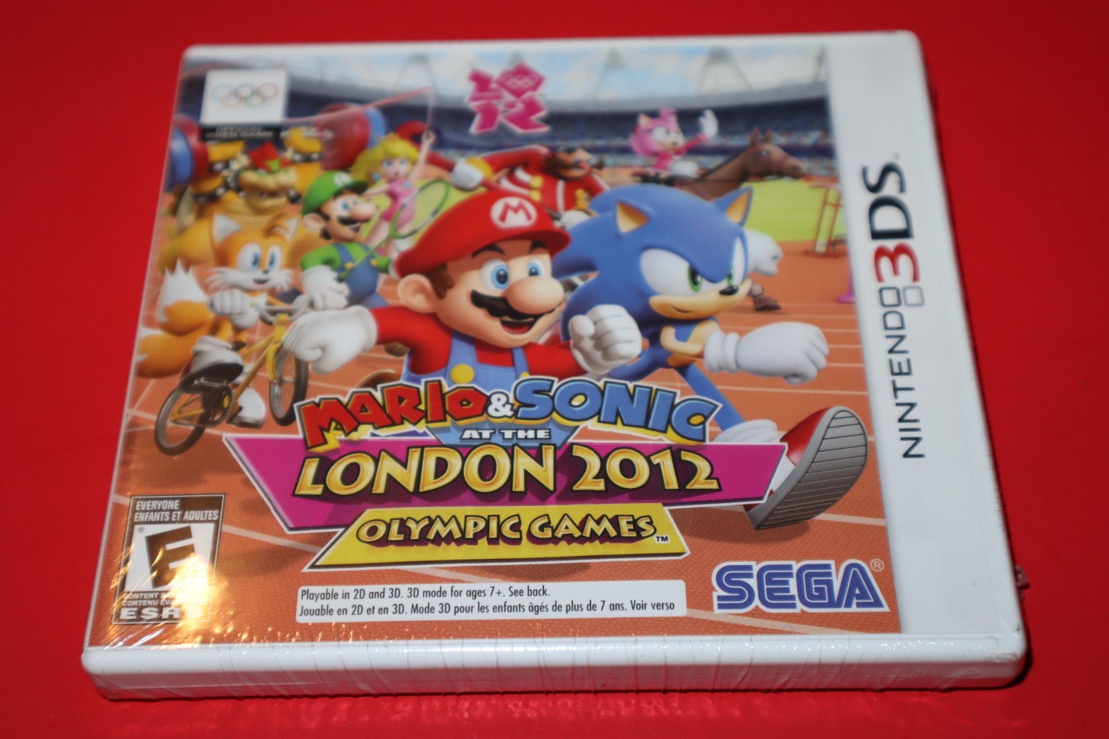 MARIO & SONIC AT THE LONDON 2012 OLYMPIC GAMES FOR NINTENDO 3DS BRAND NEW!