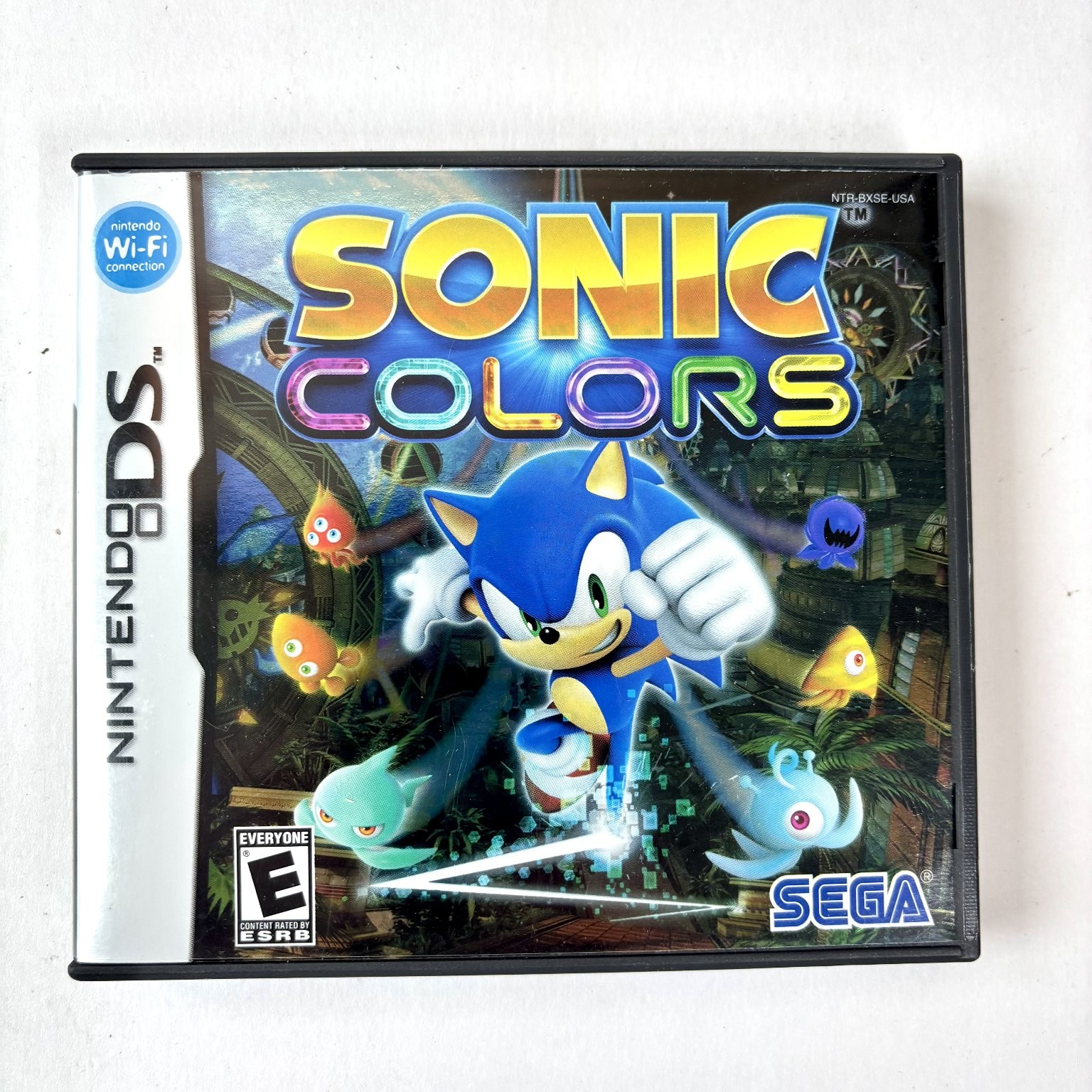 Sonic Colors Nintendo DS Video Game Multiplayer Wi-Fi SEGA