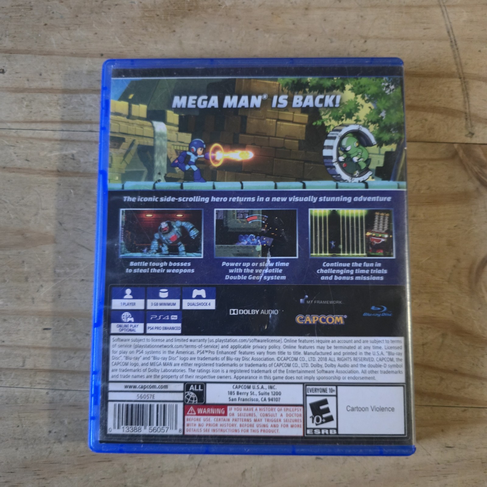 Mega Man 11 PlayStation 4, 2018 Used.