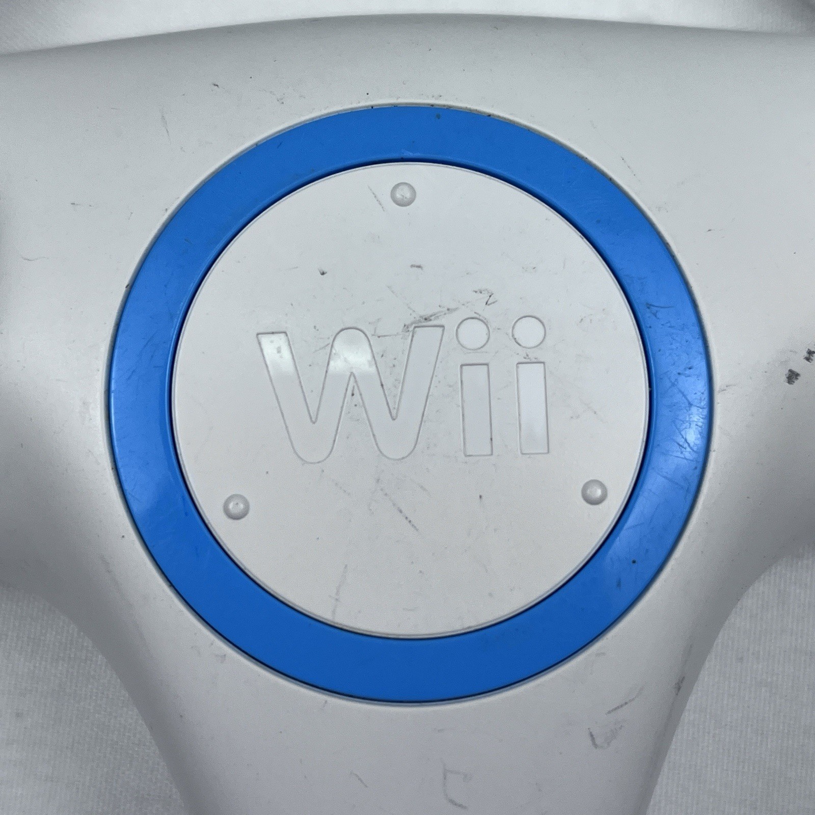 Nintendo Wii Authentic OEM Steering Wheel Remote Lot of 2 Mario Kart Controllers