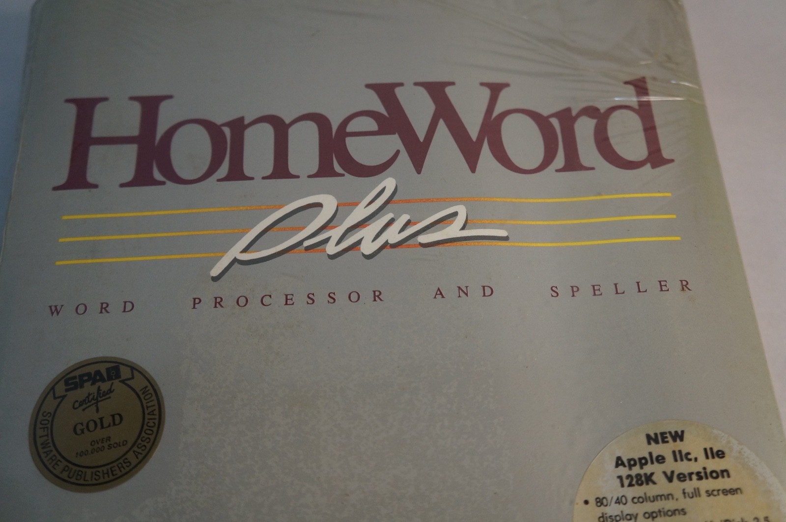Sierra Homeword Plus 1985 Computer Software Apple IIc, IIe 128K Version SEALED!