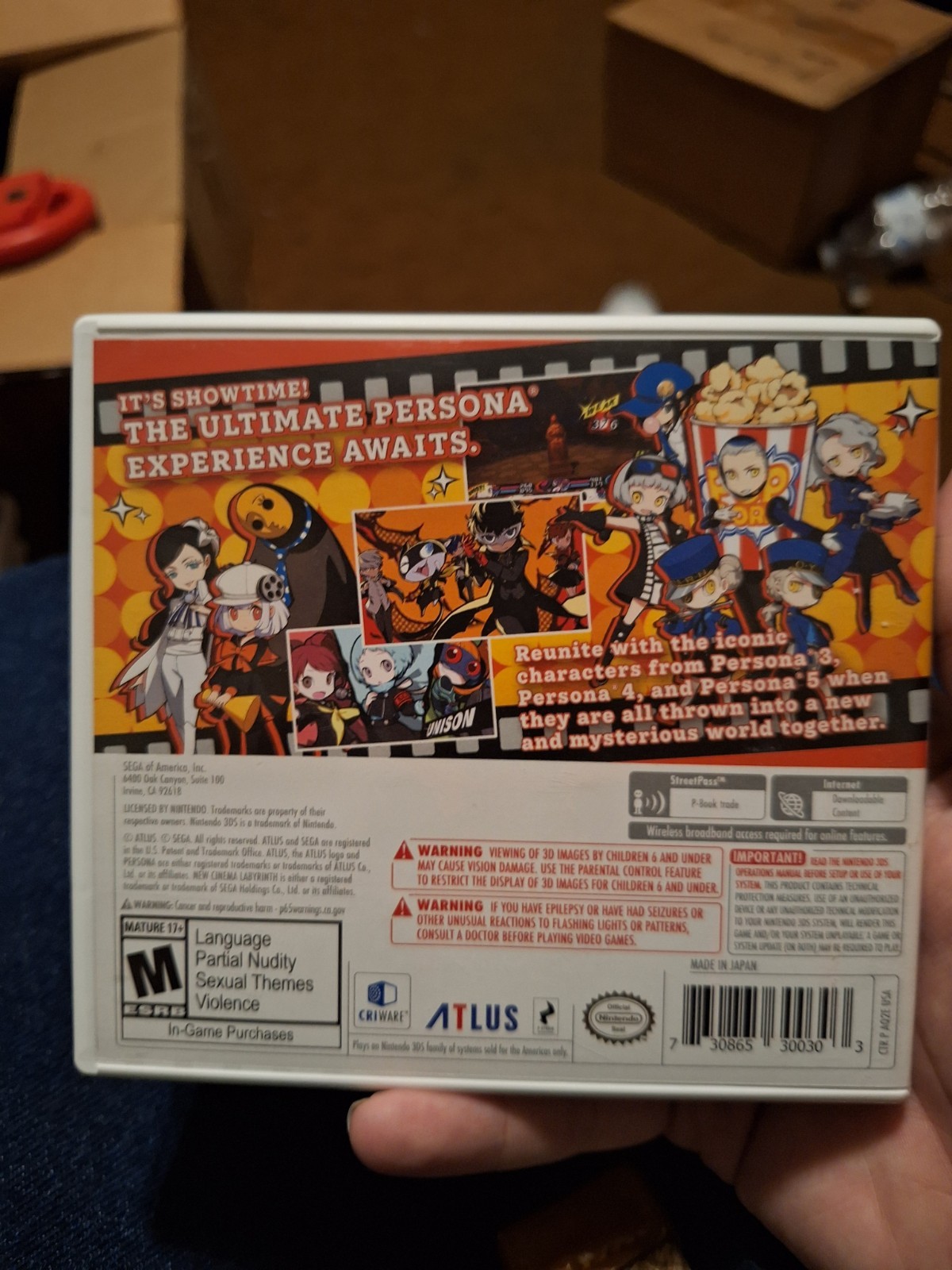 Persona Q2: New Cinema Labyrinth — Launch Edition (Nintendo 3DS, 2019)