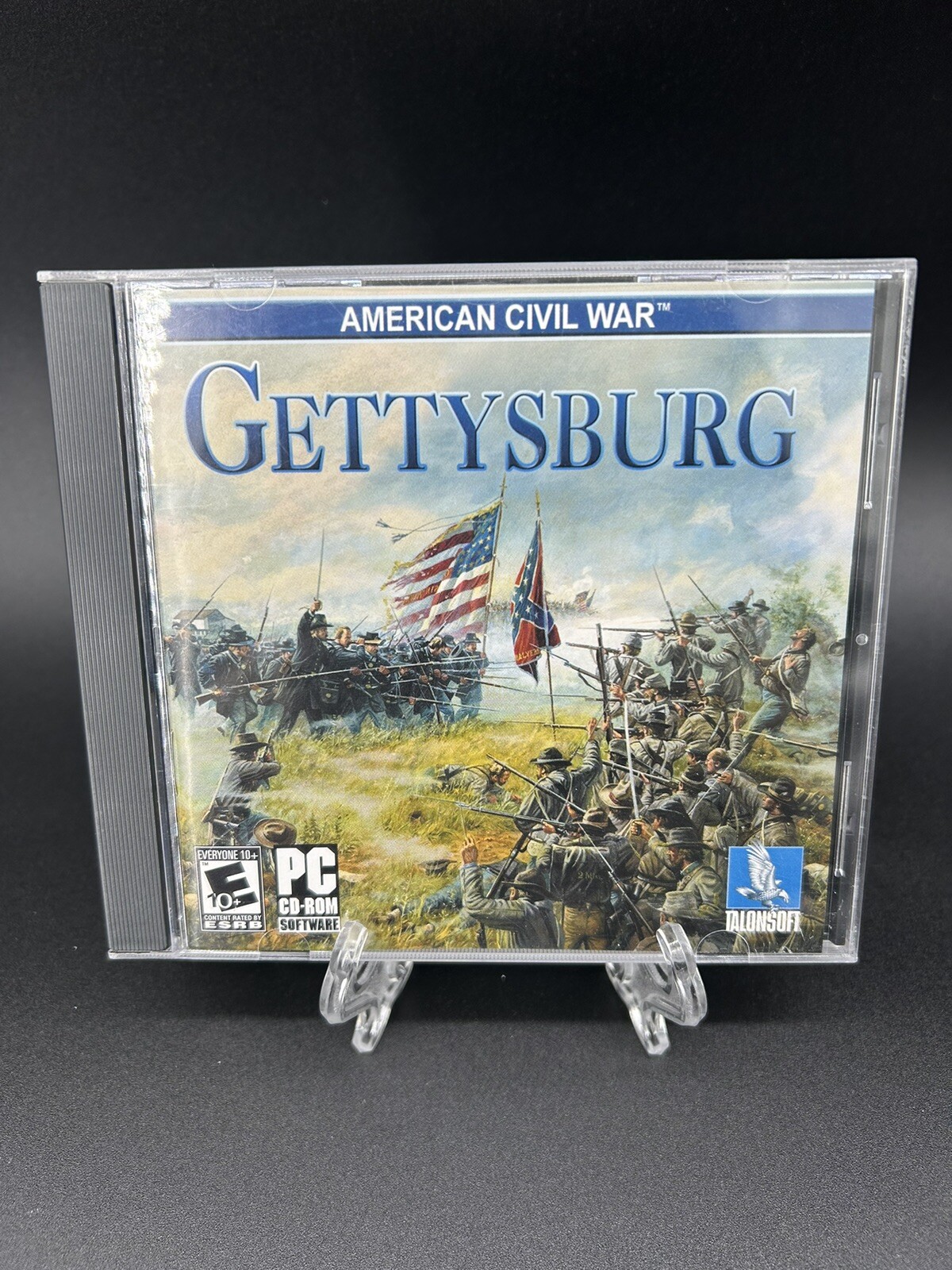 American Civil War: Gettysburg PC CD-Rom 2005 Windows Talonsoft Strategy Game