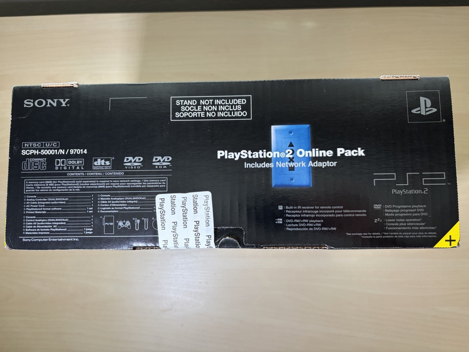 Brand New Sony PlayStation 2 PS2 System Online Pack Factory Sealed Excellent Box