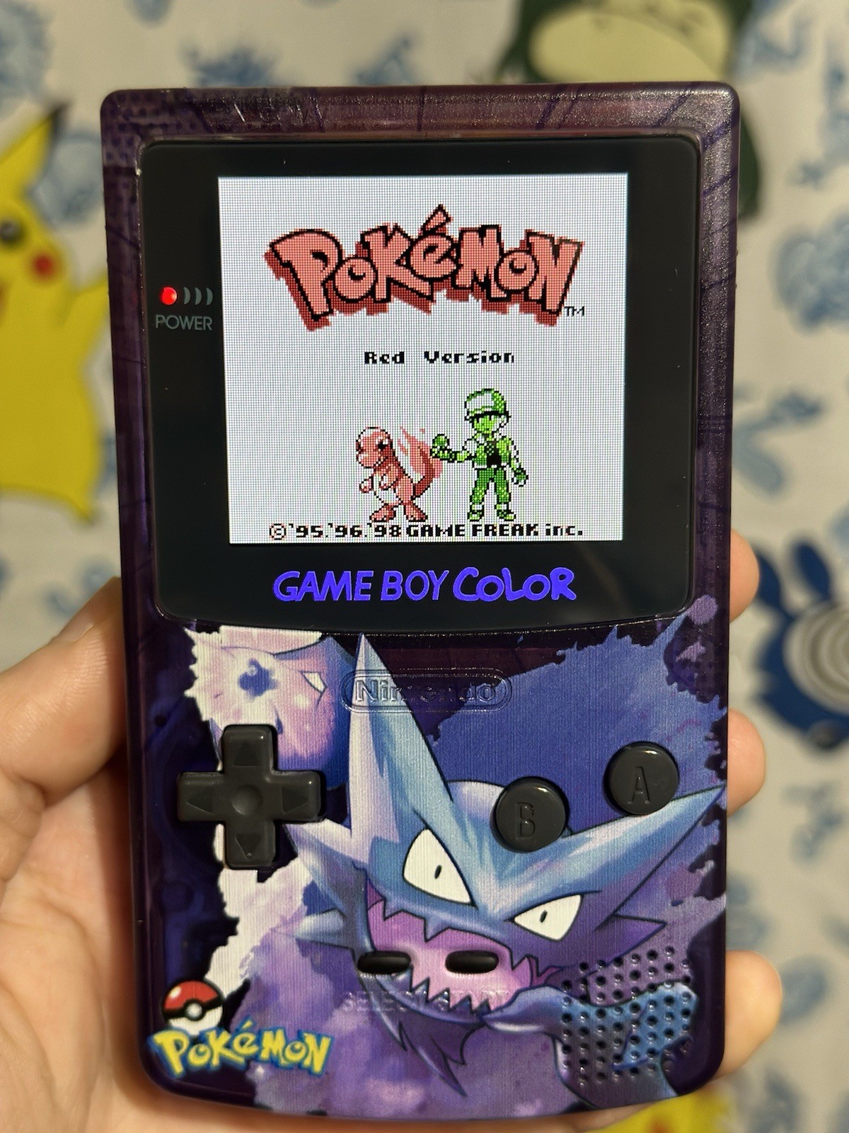 Pokemon Red w All 151 Complete Pokedex Nintendo Authentic Saves Max Items Money