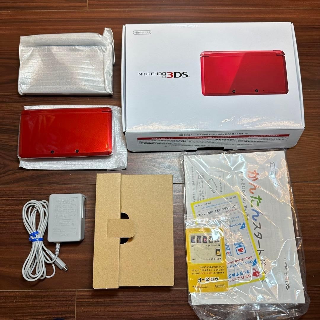 Nintendo 3DS Metallic Red 5233 From Japan