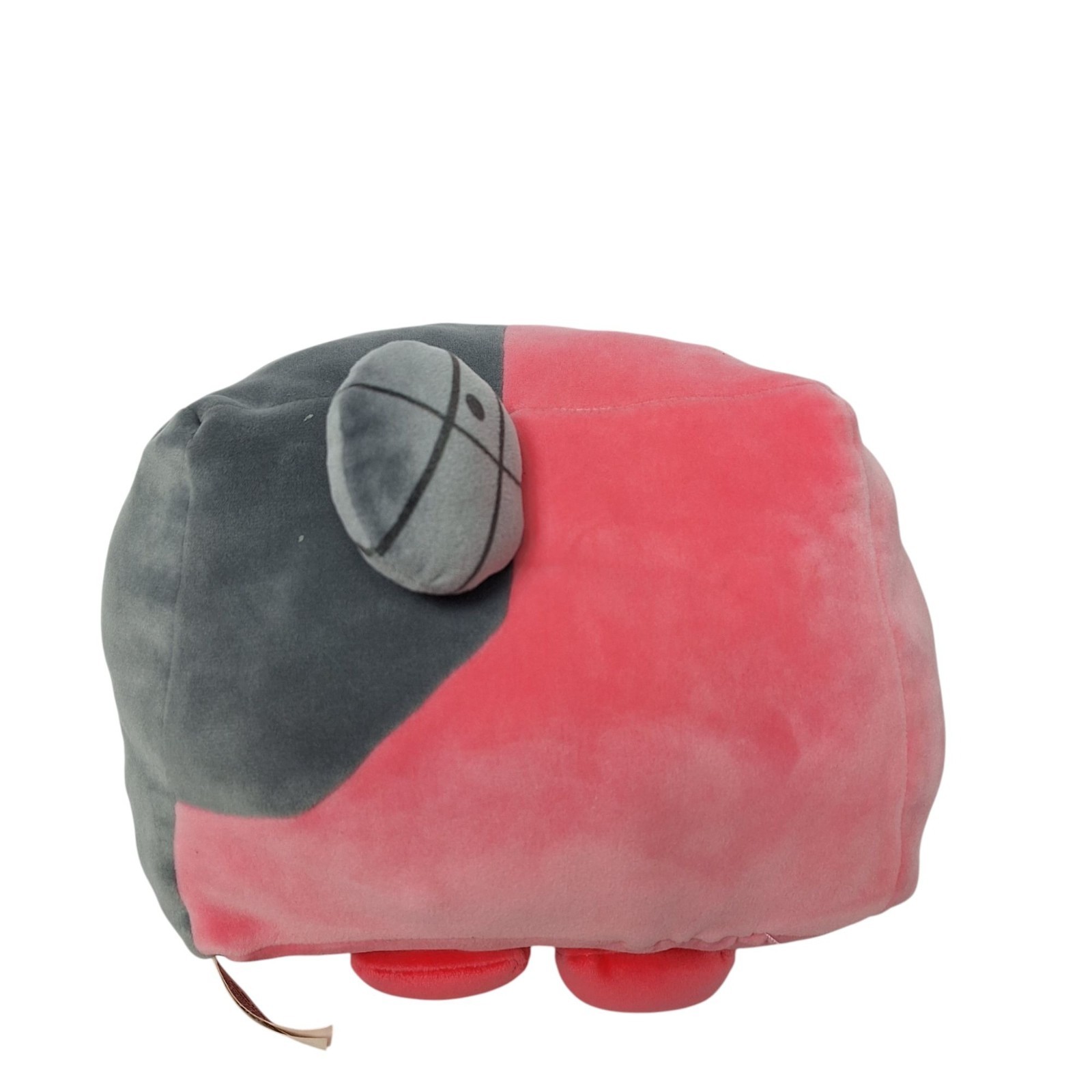 Roblox Pet Simulator X Cyborg Bunny PhatMojo Series 1 Pink Grey Tech Plush 10″