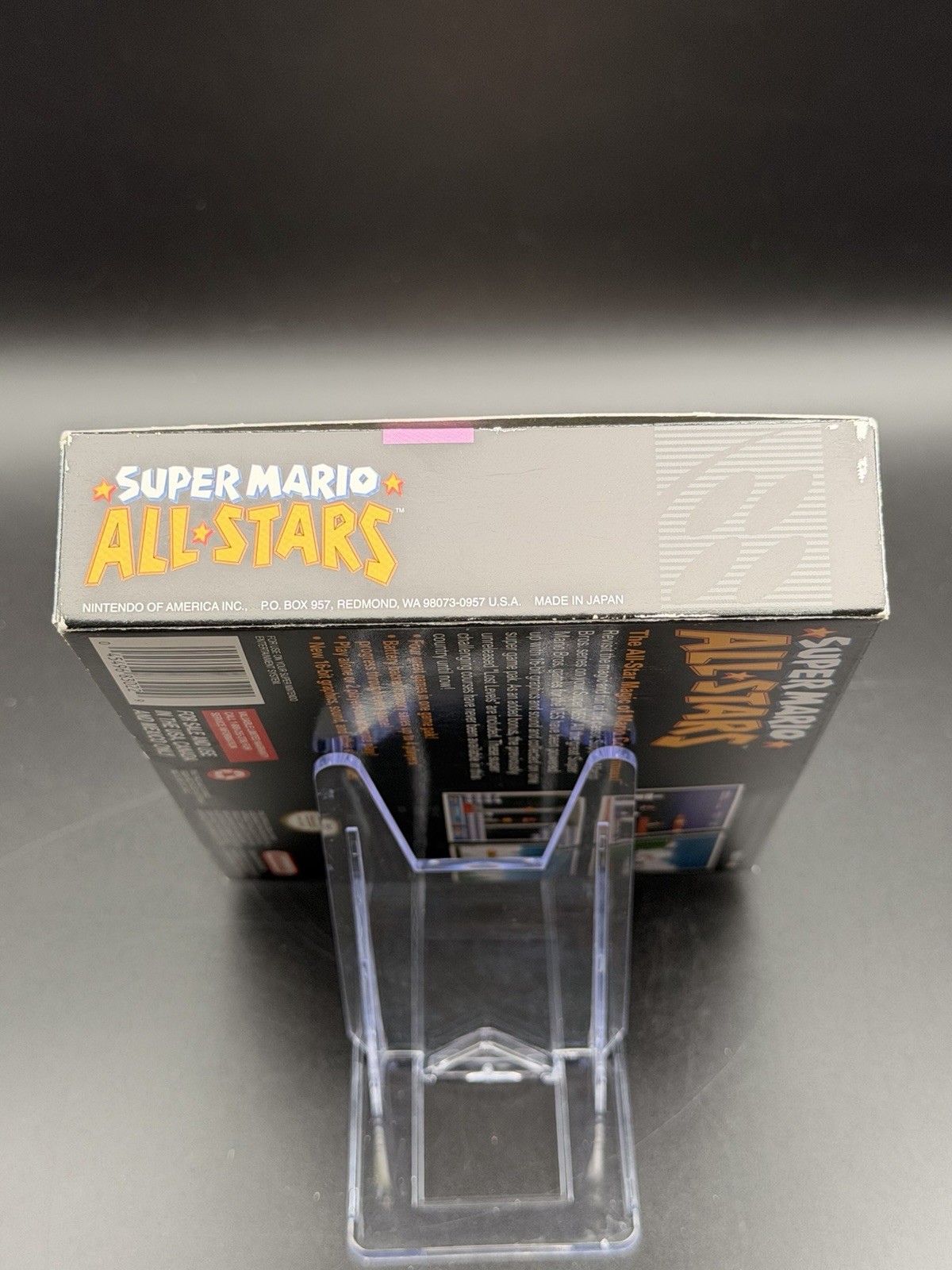 Super Mario All-Stars (Super Nintendo SNES) CIB Complete in Box Manual TESTED