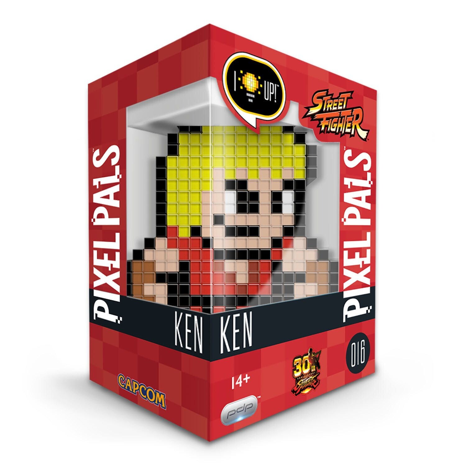NEW Pixel Pals Street Fighter Set of 4 – Ryu, Ken, Chun-Li, M. Bison
