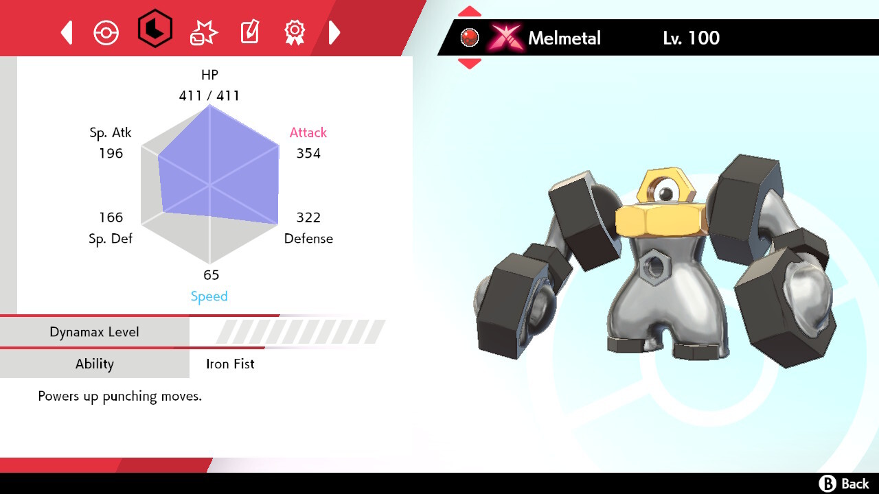 💚 GMax Melmetal Event | PoGo Transfer Gift | Pokemon Sword & Shield | UNTOUCHED