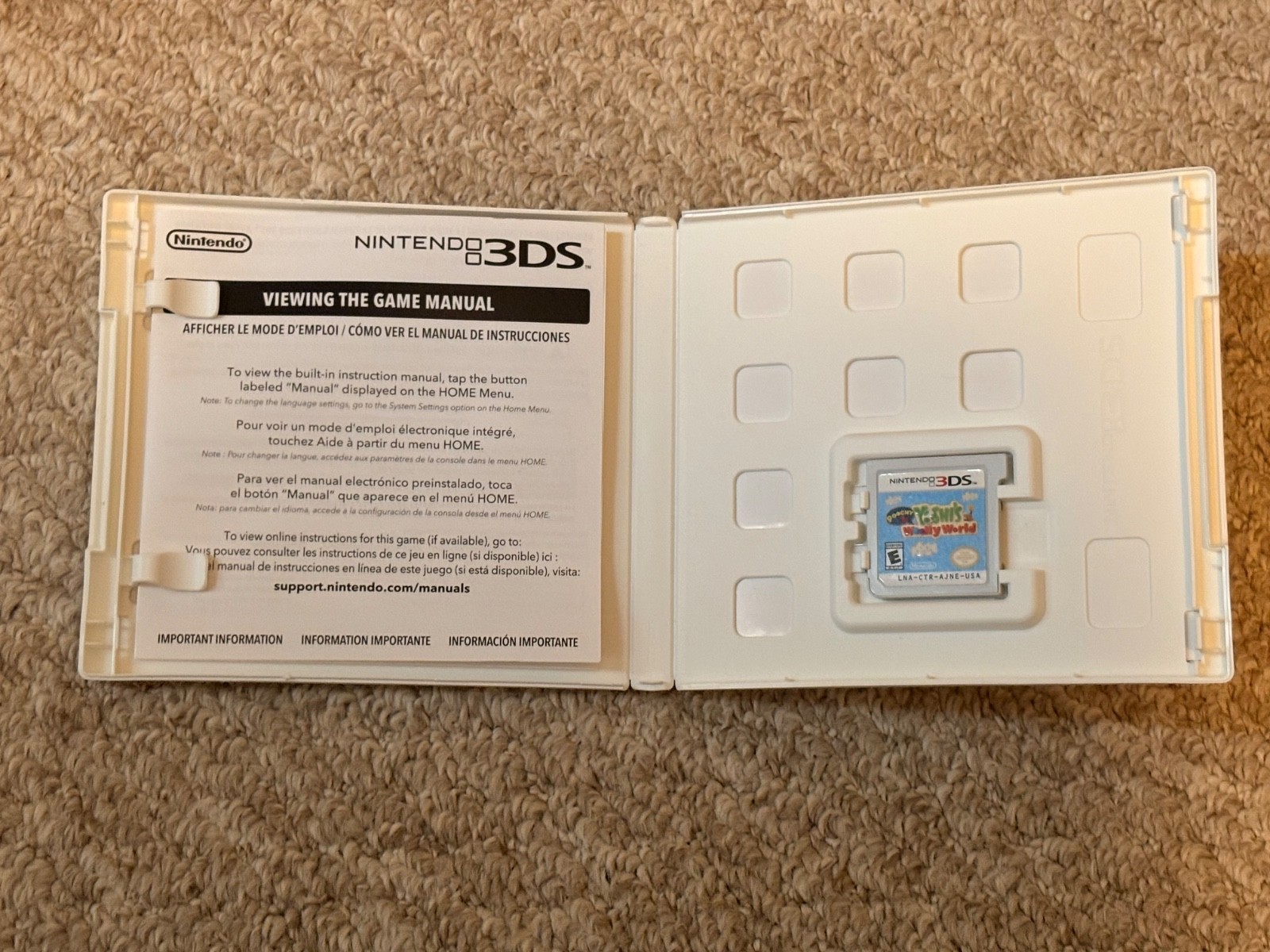 Vintage Nintendo console/game lot