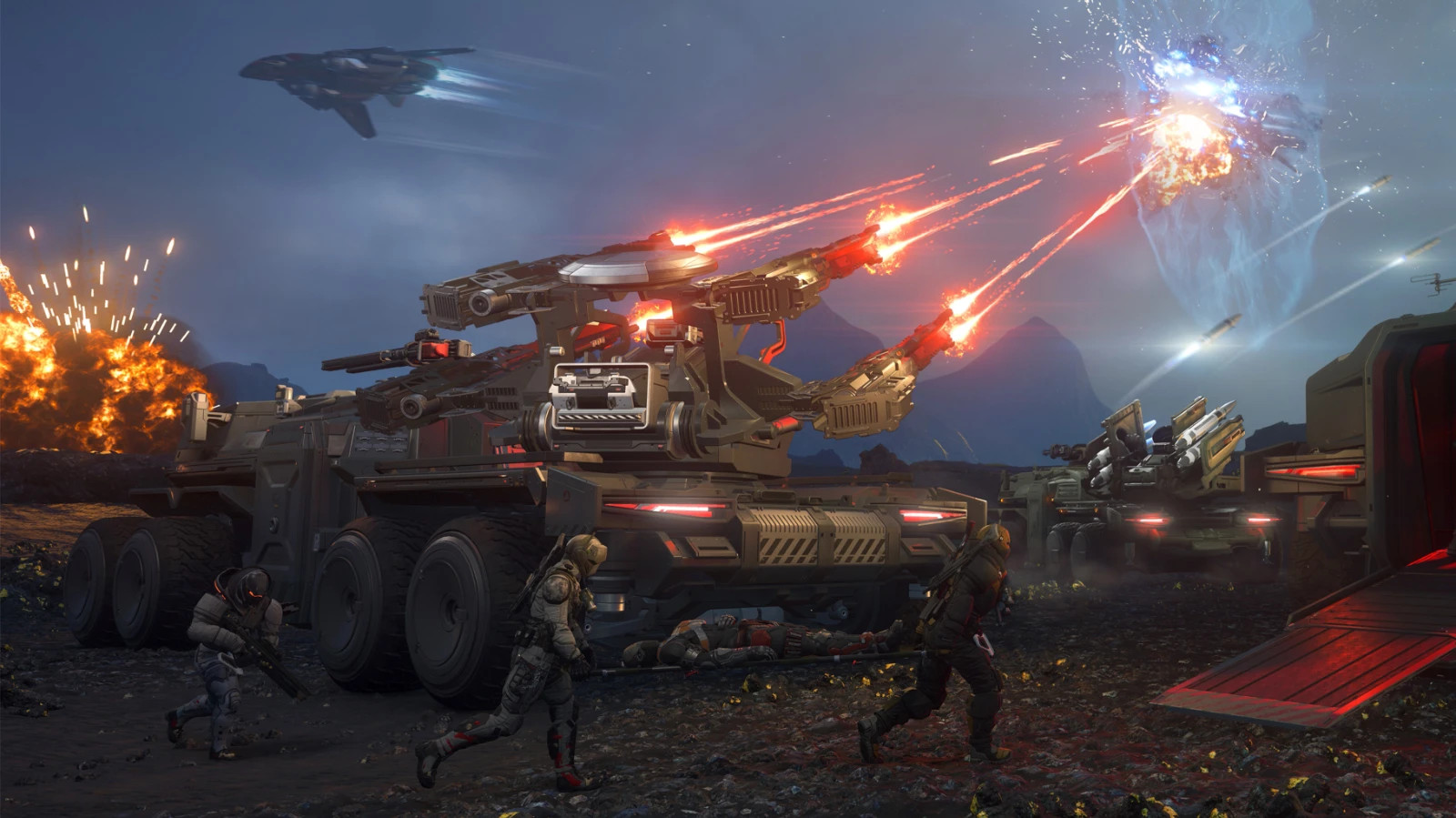STAR CITIZEN – ANVIL CENTURION – LTI – CCU’d – (Lifetime Insurance)