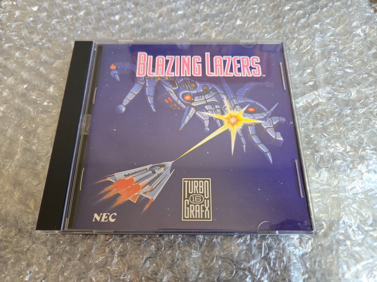 Turbografx 16 Blazing Lazers CIC AUTHENTIC