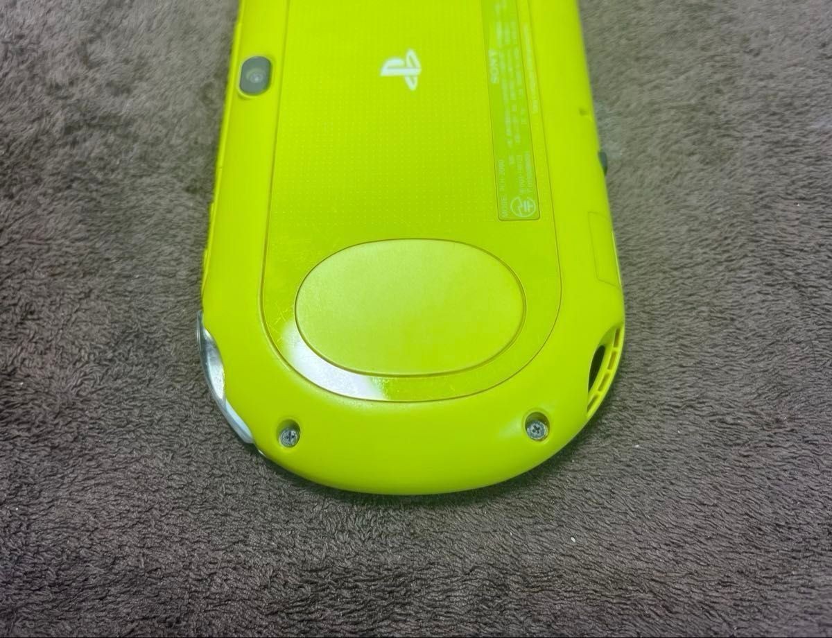 Excellent PS Vita PCH-2000 Lime Green White Tested