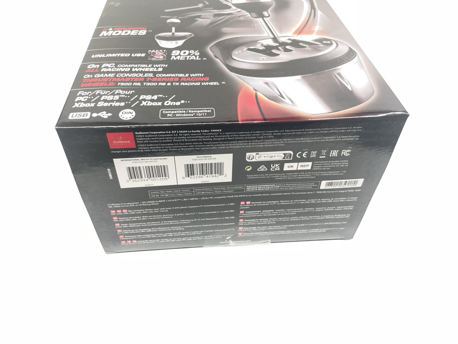 Thrustmaster TH8A Multi-Platform Add-On Shifter for PC PS5 PS4 Xbox NEW NIB