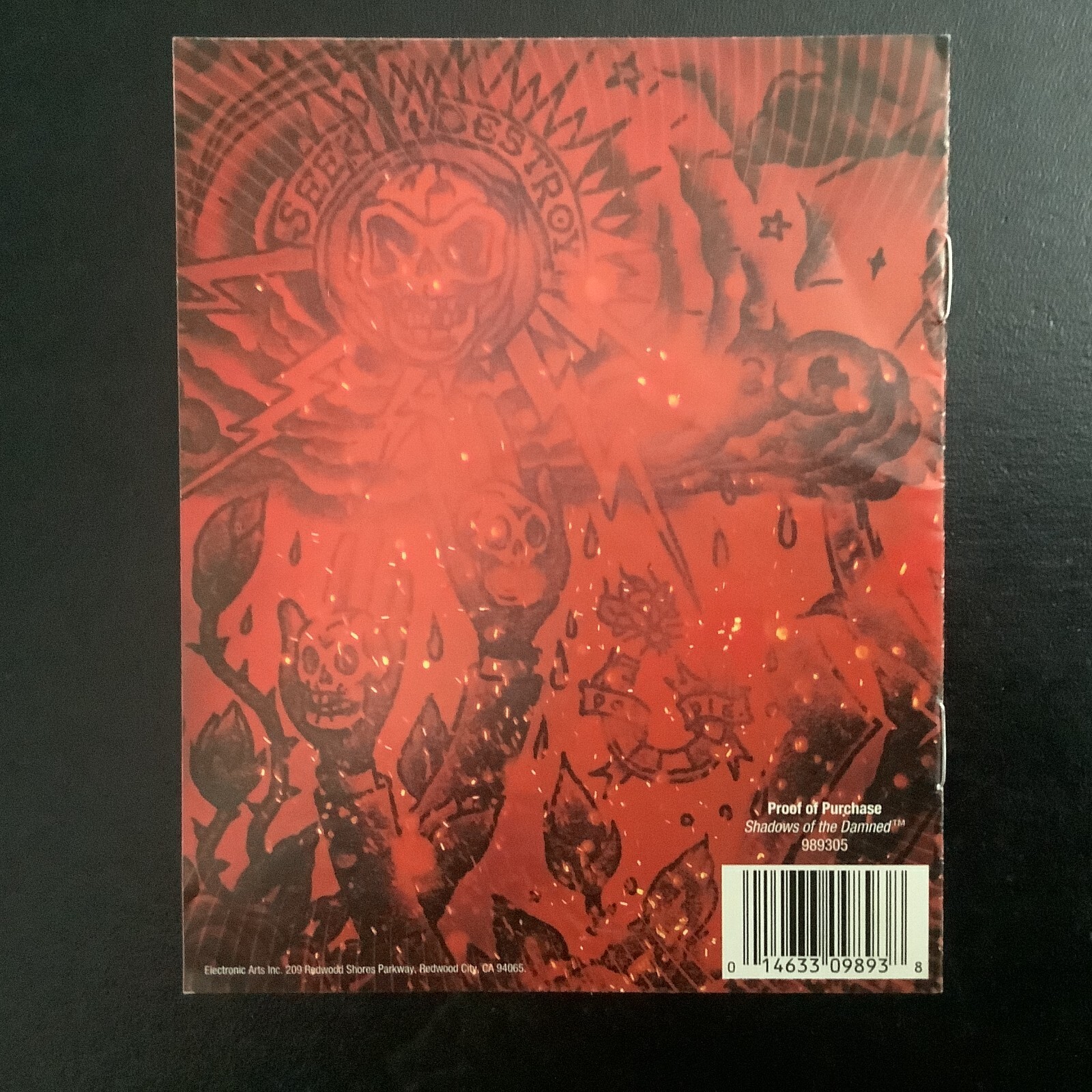 Shadows of the Damned PS3 PlayStation 3 Instruction Manual Only