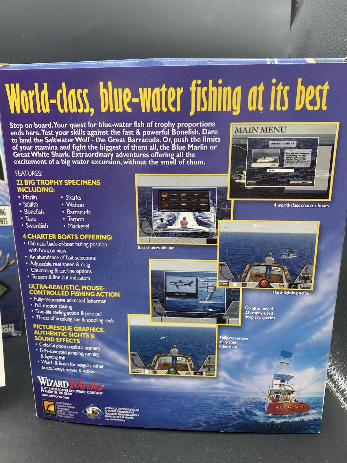 Rocky Mountain Trophy Hunter / Deep Sea Trophy Fishing Pc Games Windows 95/98