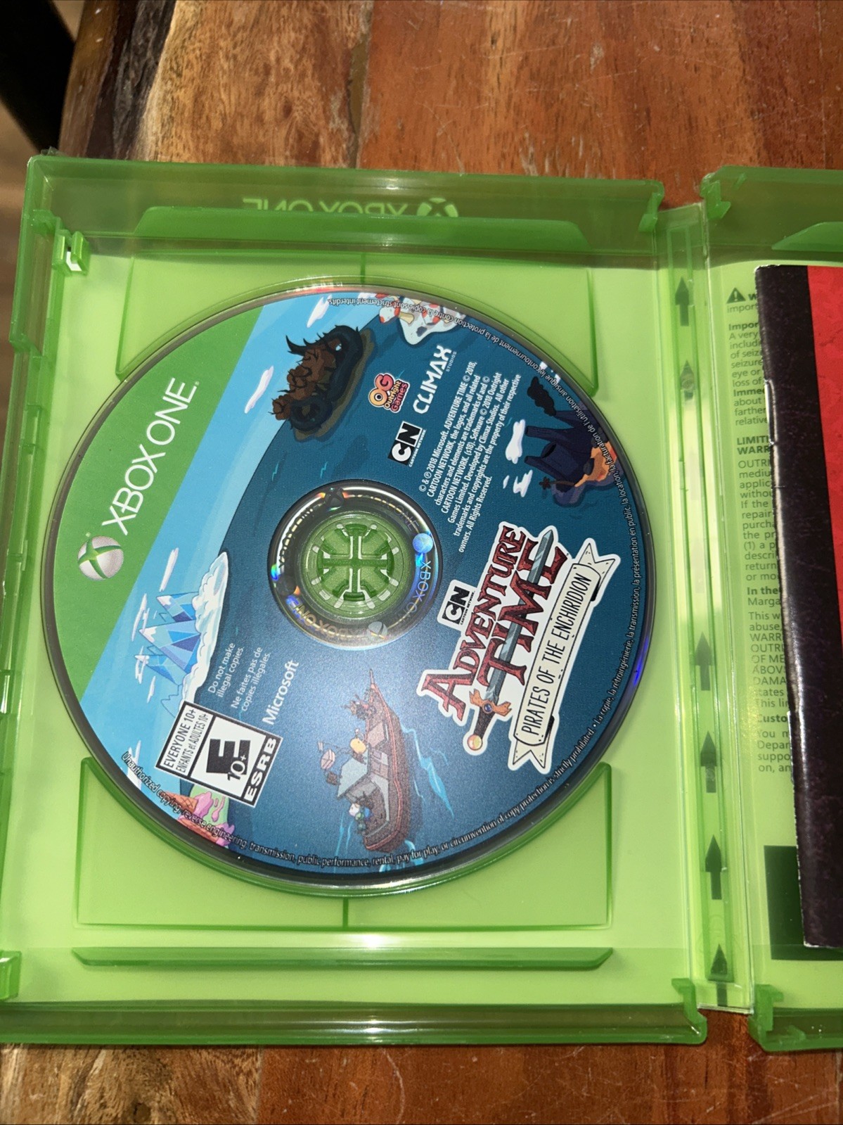 Adventure Time: Pirates of the Enchiridion – Microsoft X One W Manual + Stickers