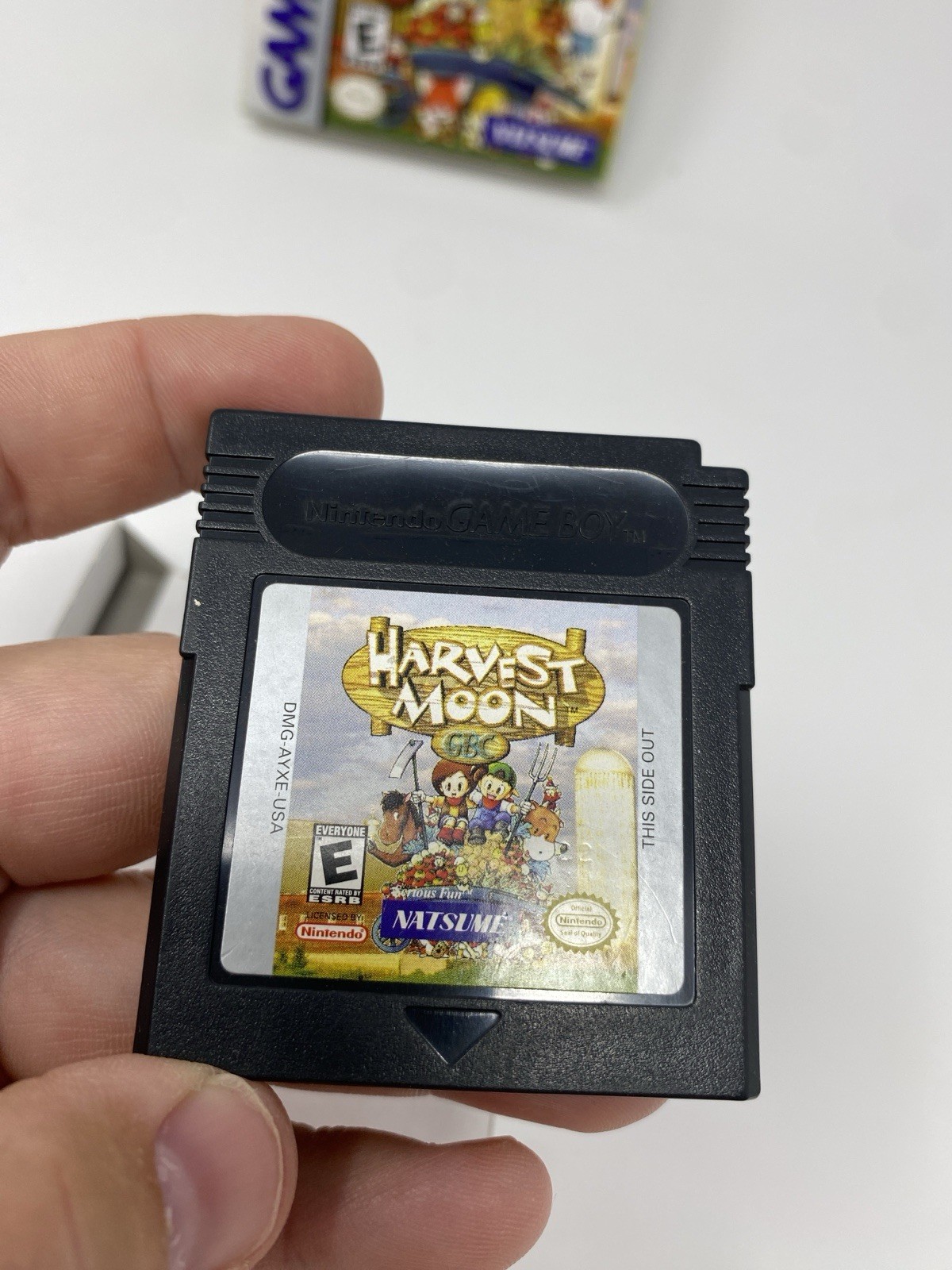 Harvest Moon 1 GBC Nintendo Gameboy Color Complete CIB Authentic Reg Card