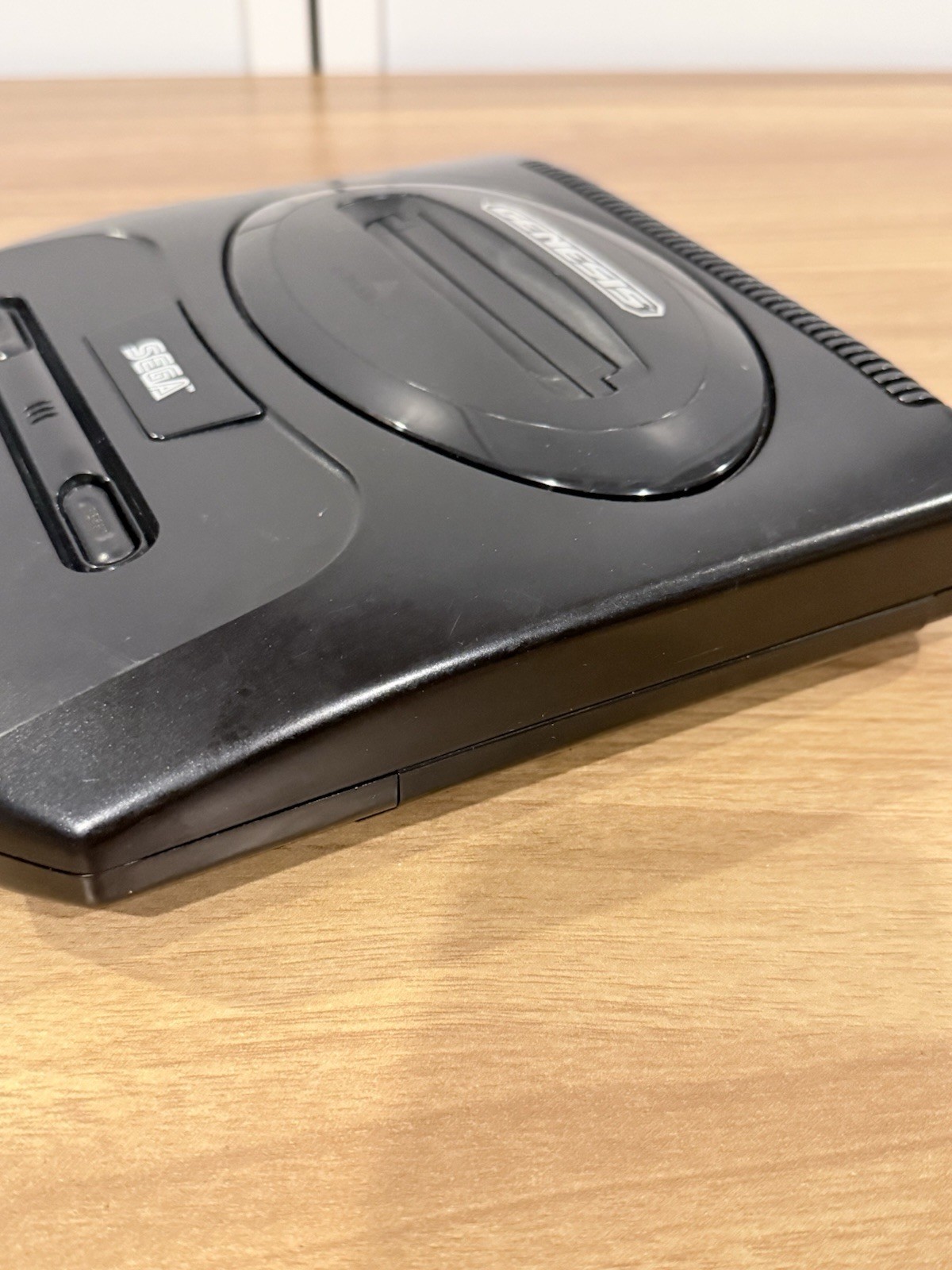 SEGA Genesis Model 2 Black Console 6-Button Controller MK-1631 Cleaned Tested
