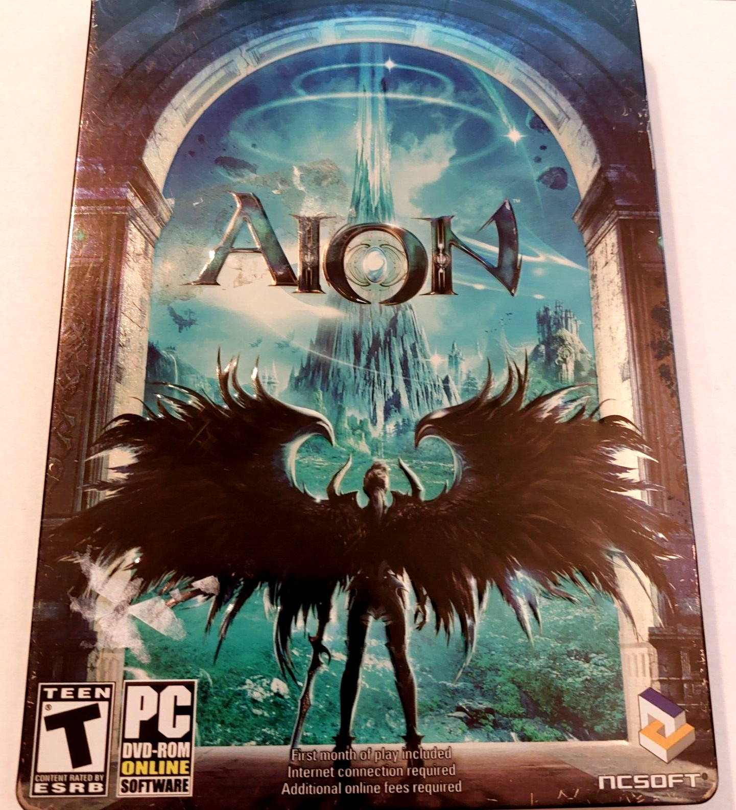 Aion Steelbook Online PC Computer Video Game Collector’s Edition Complete Excell