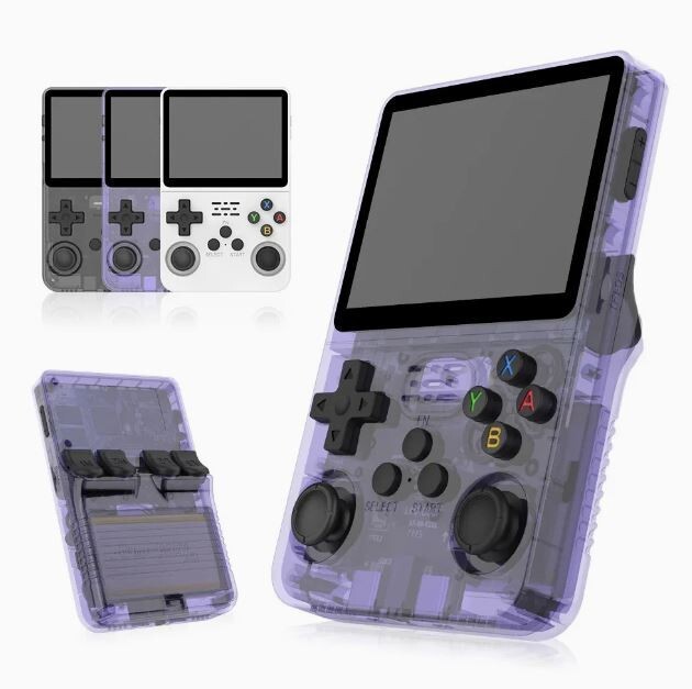 R36S Handheld Video Game Console 128GB – 15,000+ GAMES – 3.5 Inch Screen