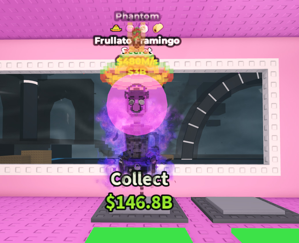Frullato Framingo (Phantom) 4 traits 480M/s Steal a Brainrot