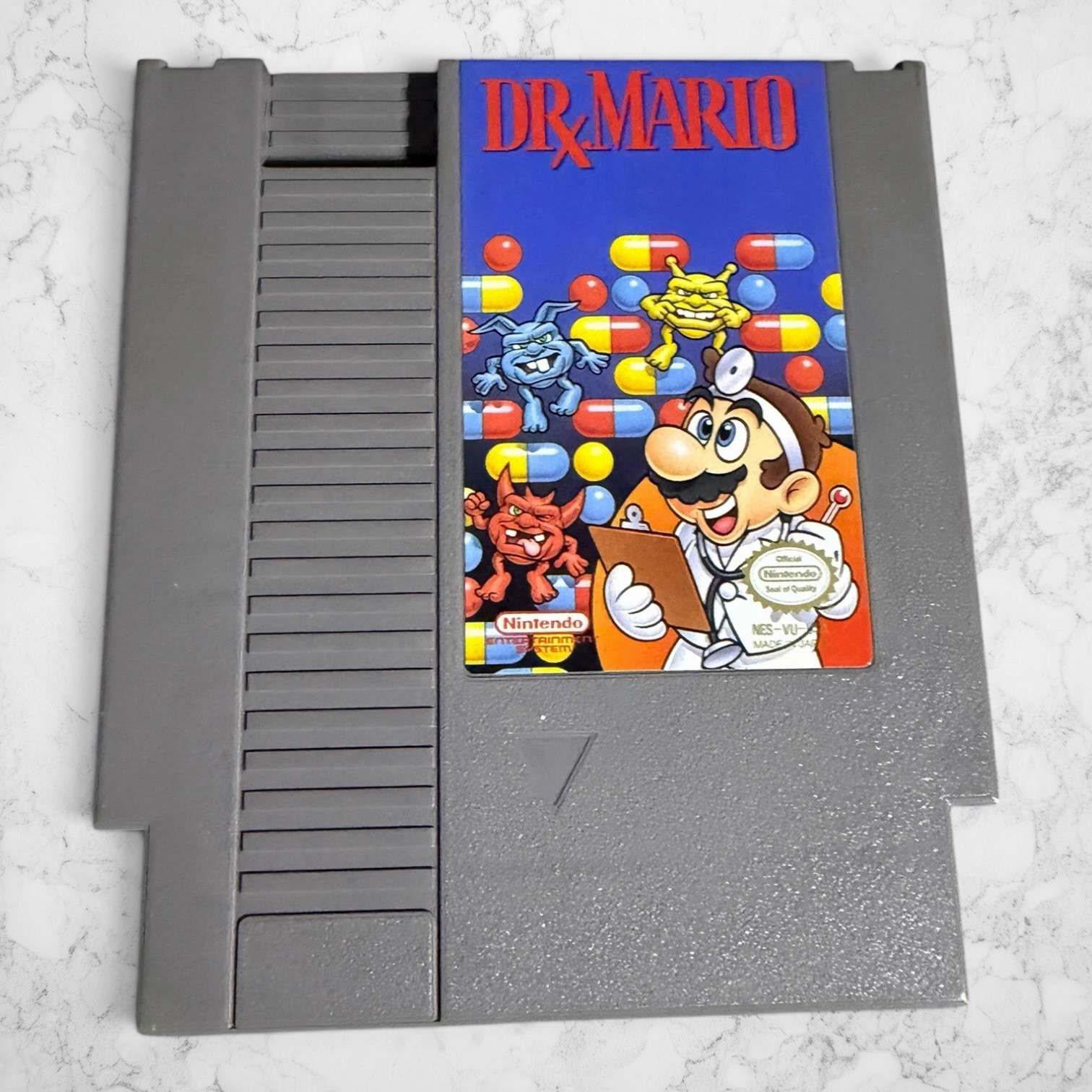 Nintendo – NES “Dr. Mario” – CIB Original Owner – Tested/Cleaned/Working