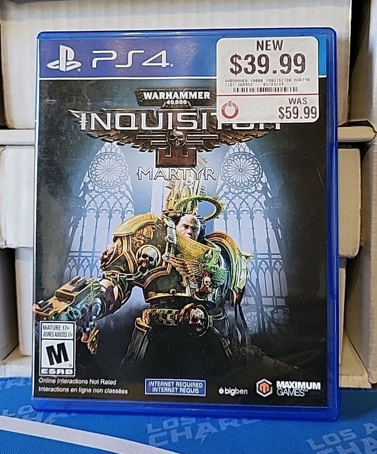 Warhammer 40K: Inquisitor – Martyr – Sony PlayStation 4