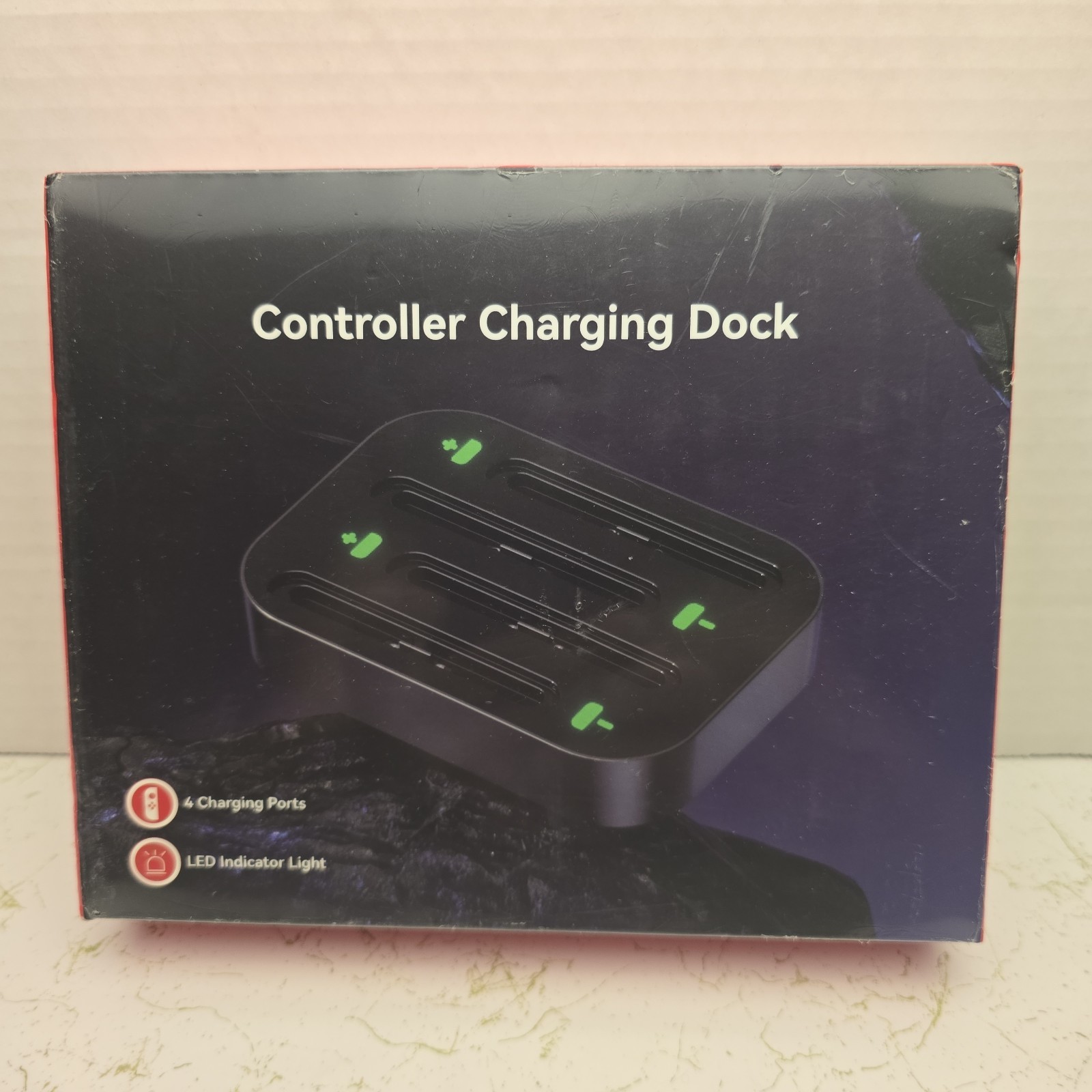 Gagaking N4S02 5V/2A Black 4 in 1 Controller Charging Dock Brand New.