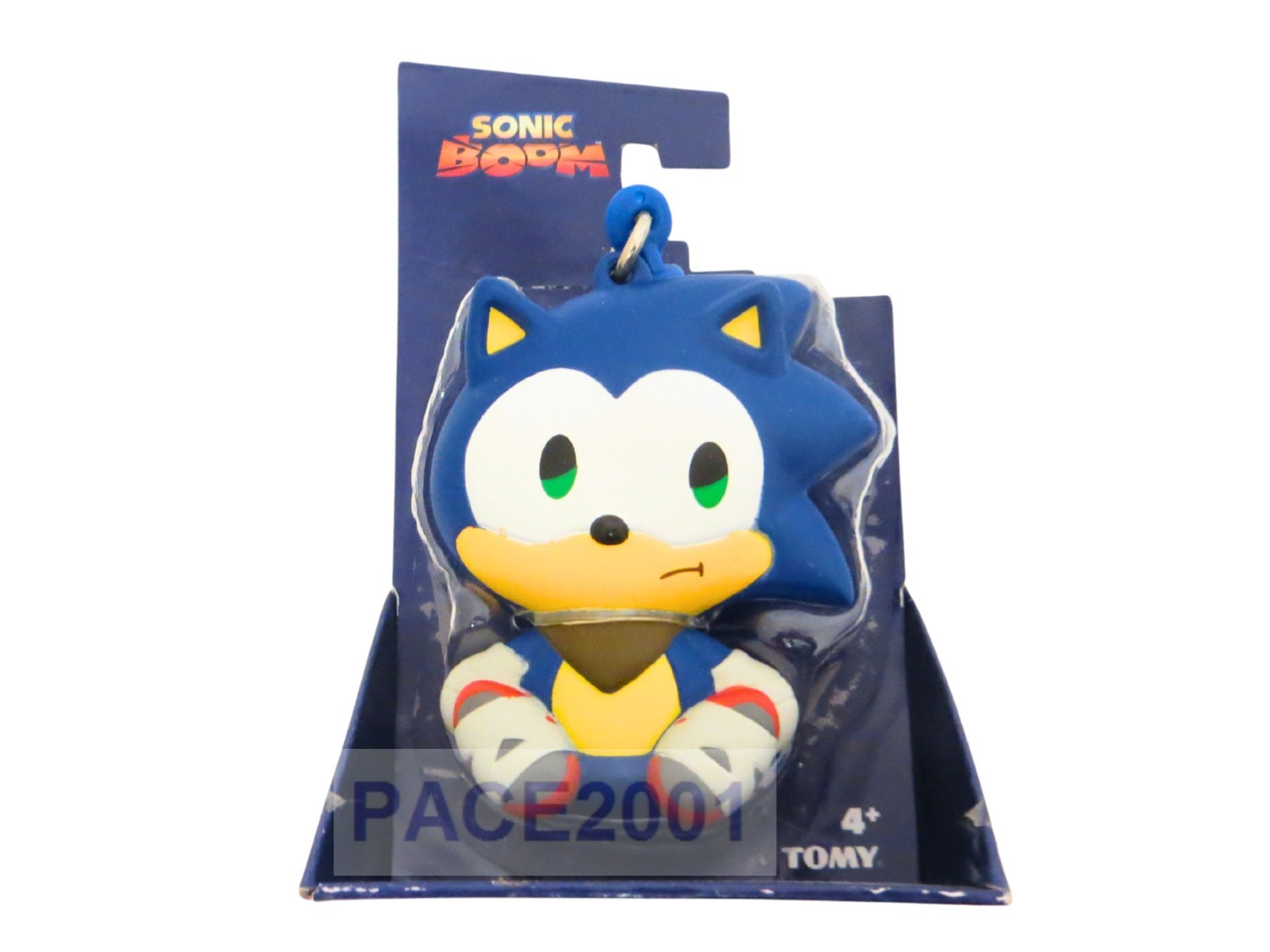 Tomy Sonic Boom- Sad Emoji Sonic Clip on… Keychain or Zipper Pull – NIB
