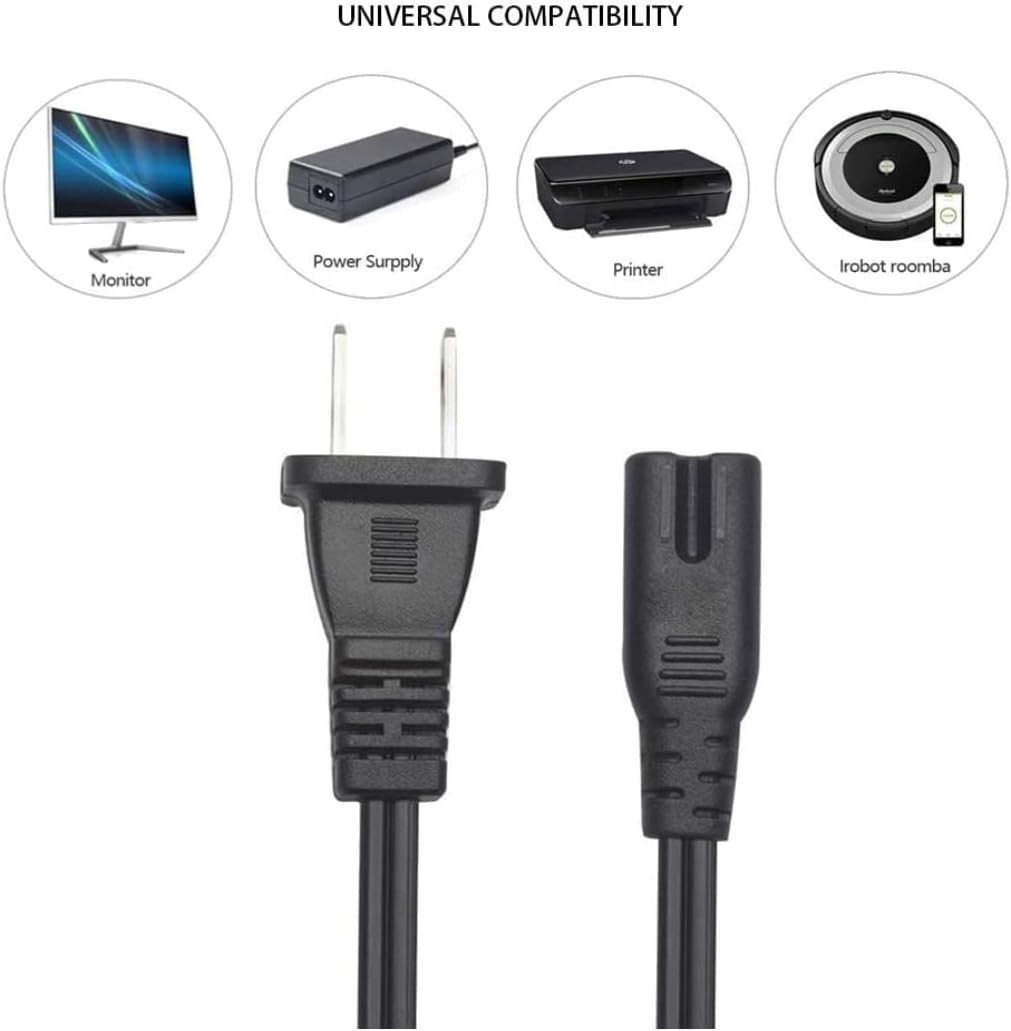 Sony Fat Edition Original PS2 AC Power Adapter Cord Works For PS1 PS3 PS4 8Z Lot