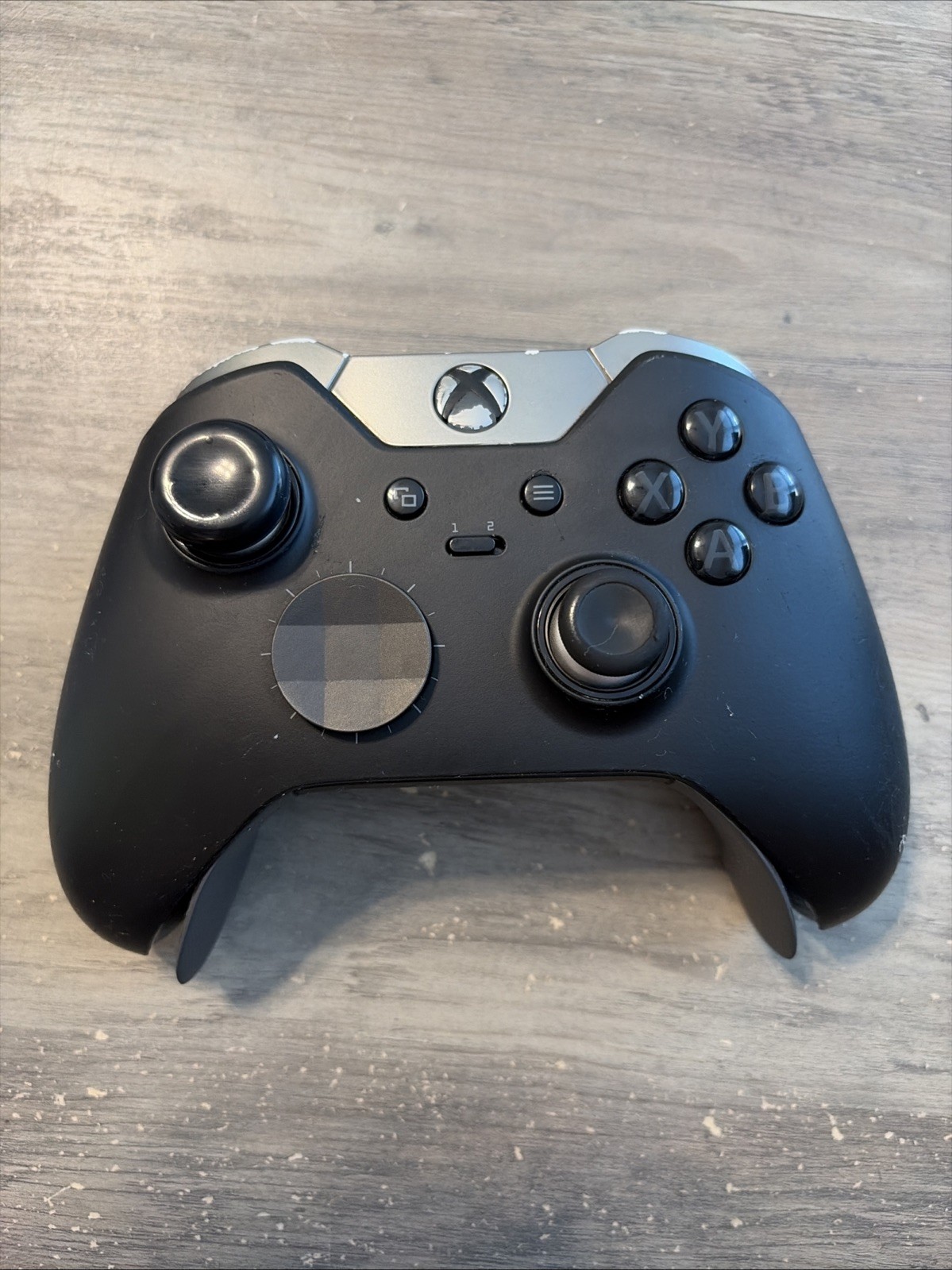 Microsoft Xbox One Elite 1698 Series 1 Controller – Black PARTS! STICK DRIFT!